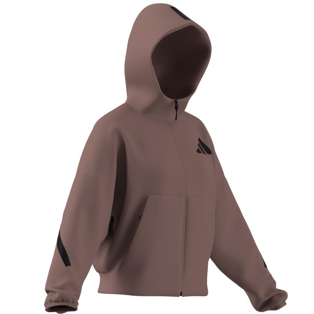 adidas Z.N.E. Full-Zip Hoodie, Red, , large image number 8