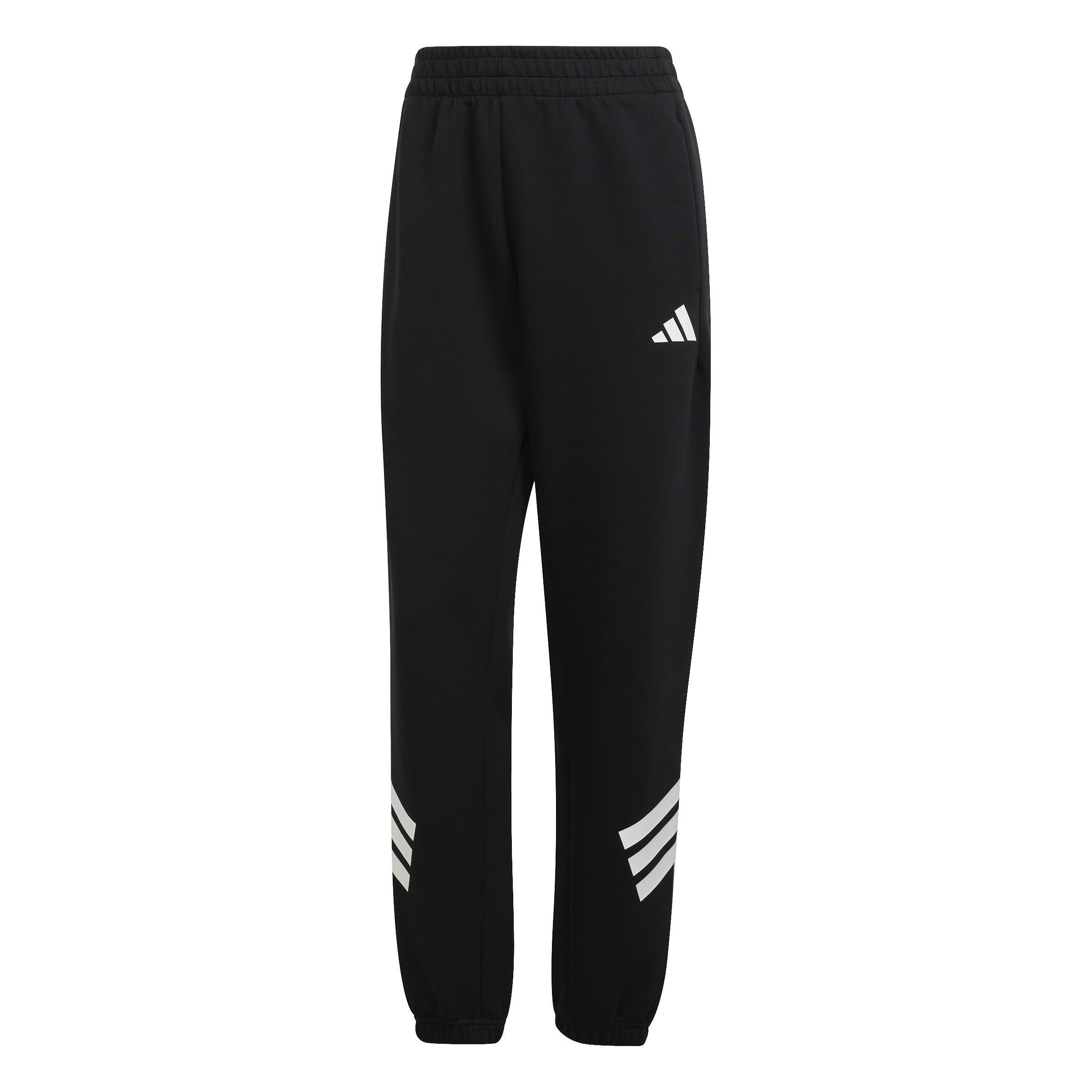 Future Icons 3-Stripes Tracksuit Bottoms, Black, A701_ONE, large image number 0