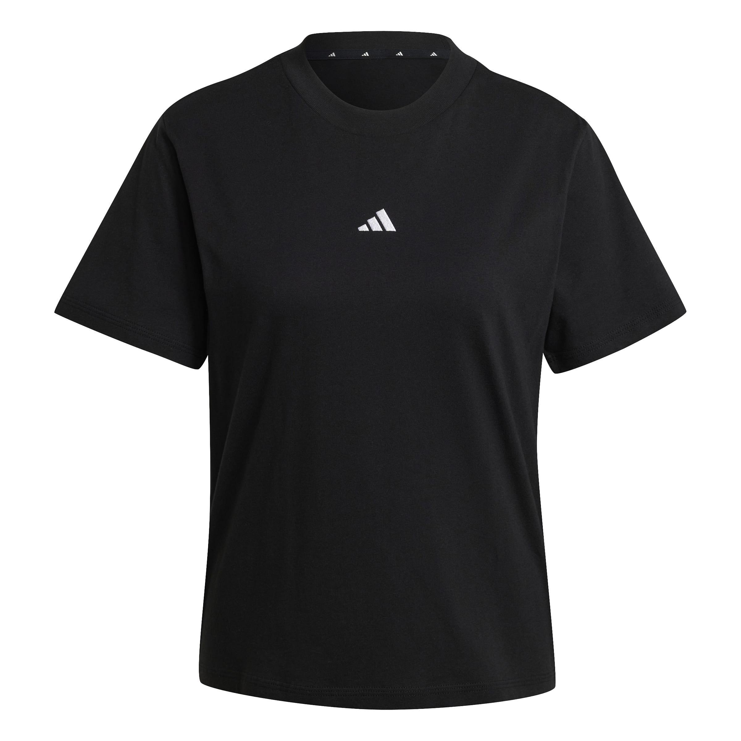 Essentials Small Logo Cotton T-Shirt, Black, A701_ONE, medium