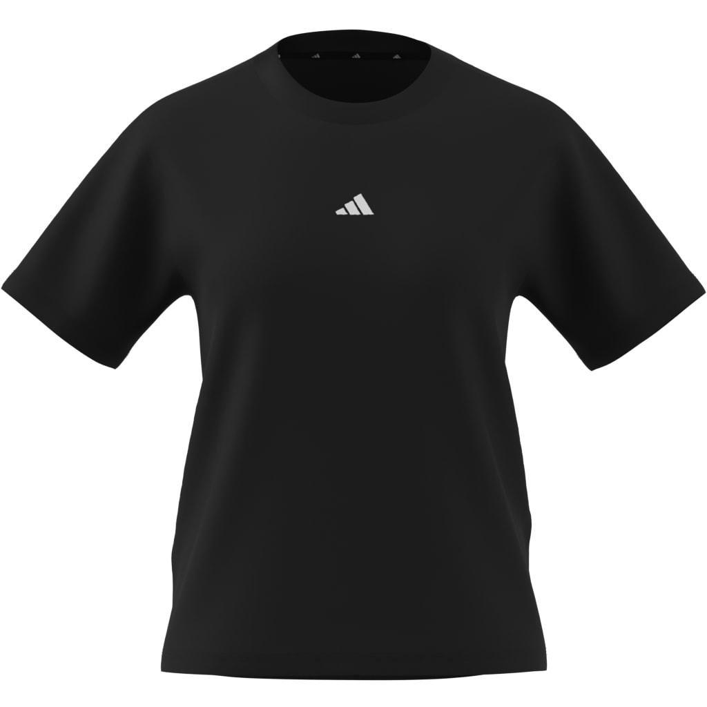 Essentials Small Logo Cotton T-Shirt, Black, A701_ONE, large image number 4