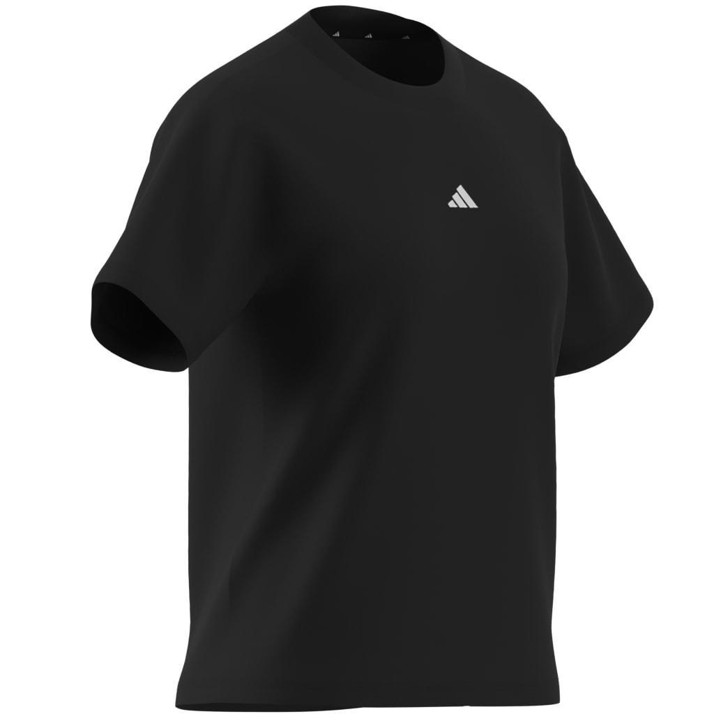 Essentials Small Logo Cotton T-Shirt, Black, A701_ONE, large image number 8