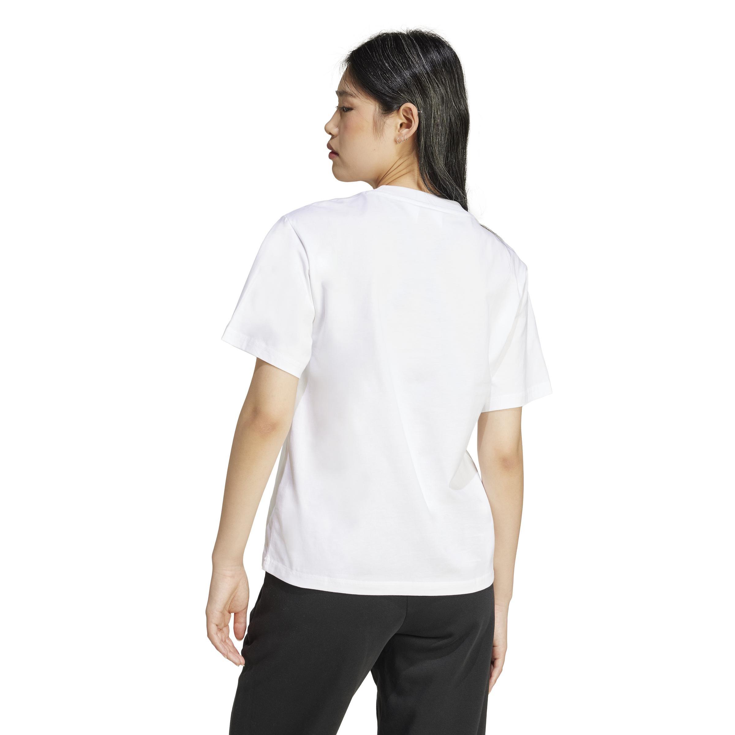 Essentials Small Logo Cotton T-Shirt, White, A701_ONE, medium