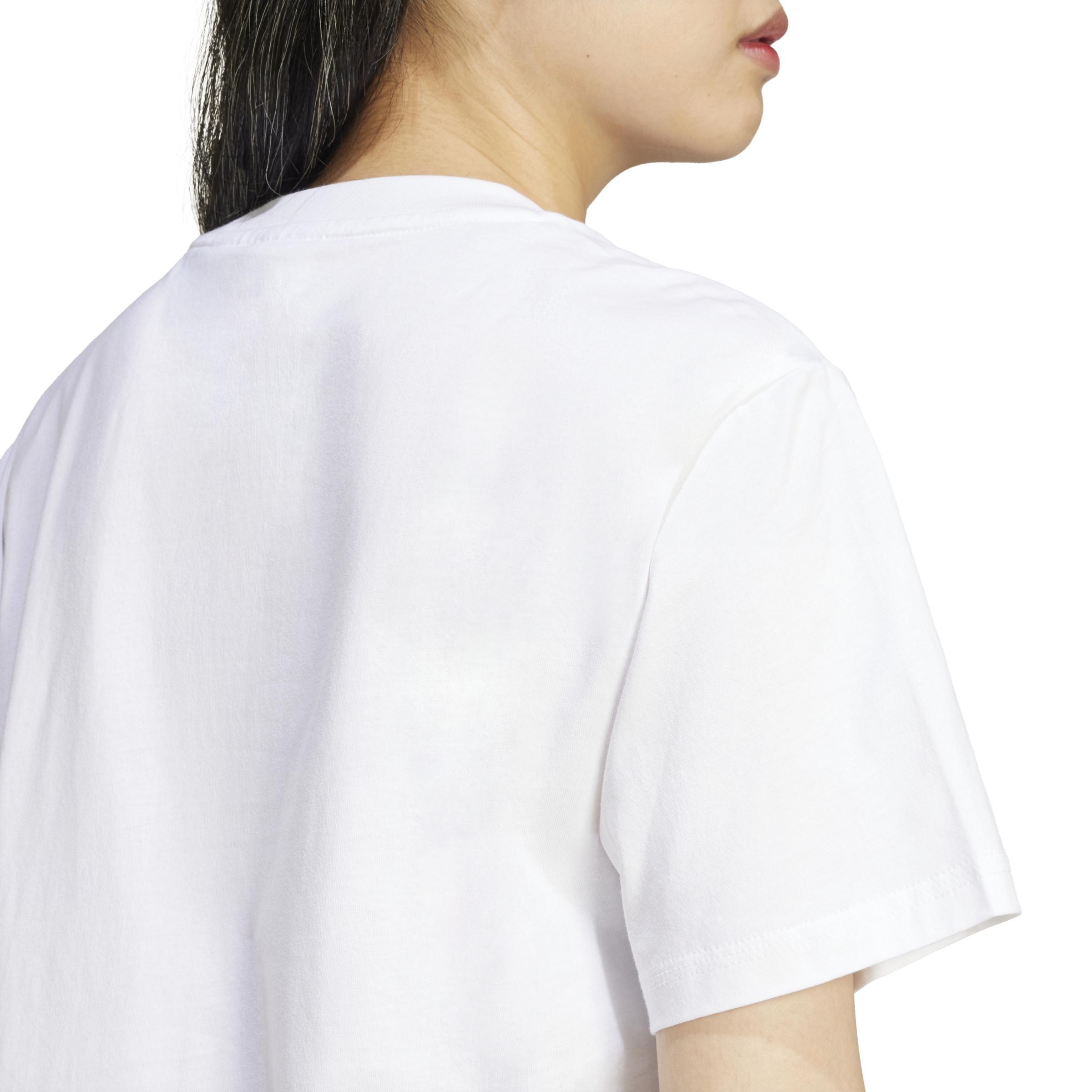 Essentials Small Logo Cotton T-Shirt, White, A701_ONE, large image number 2