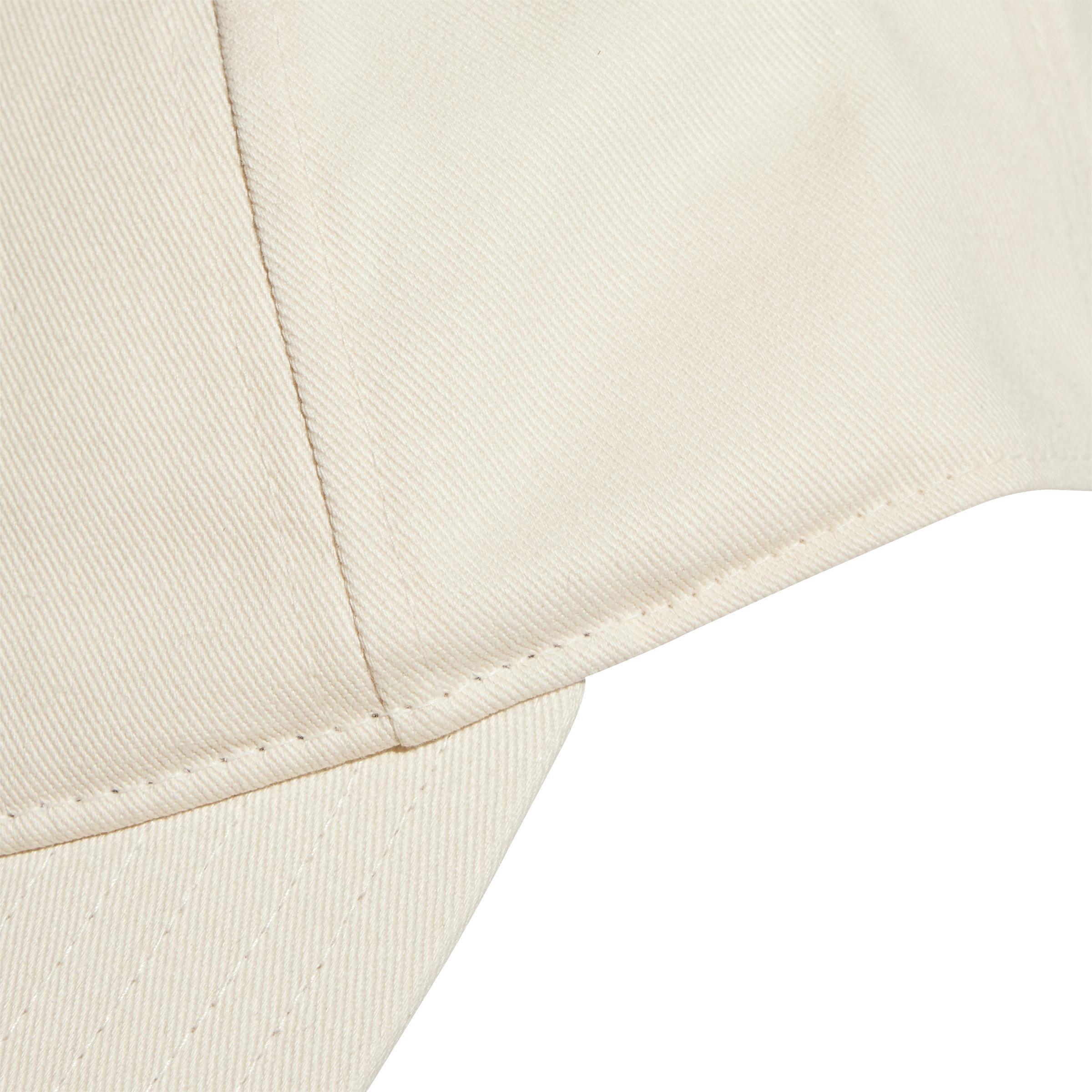 Unisex Adicolor Classic Trefoil Baseball Cap, White, , large image number 3