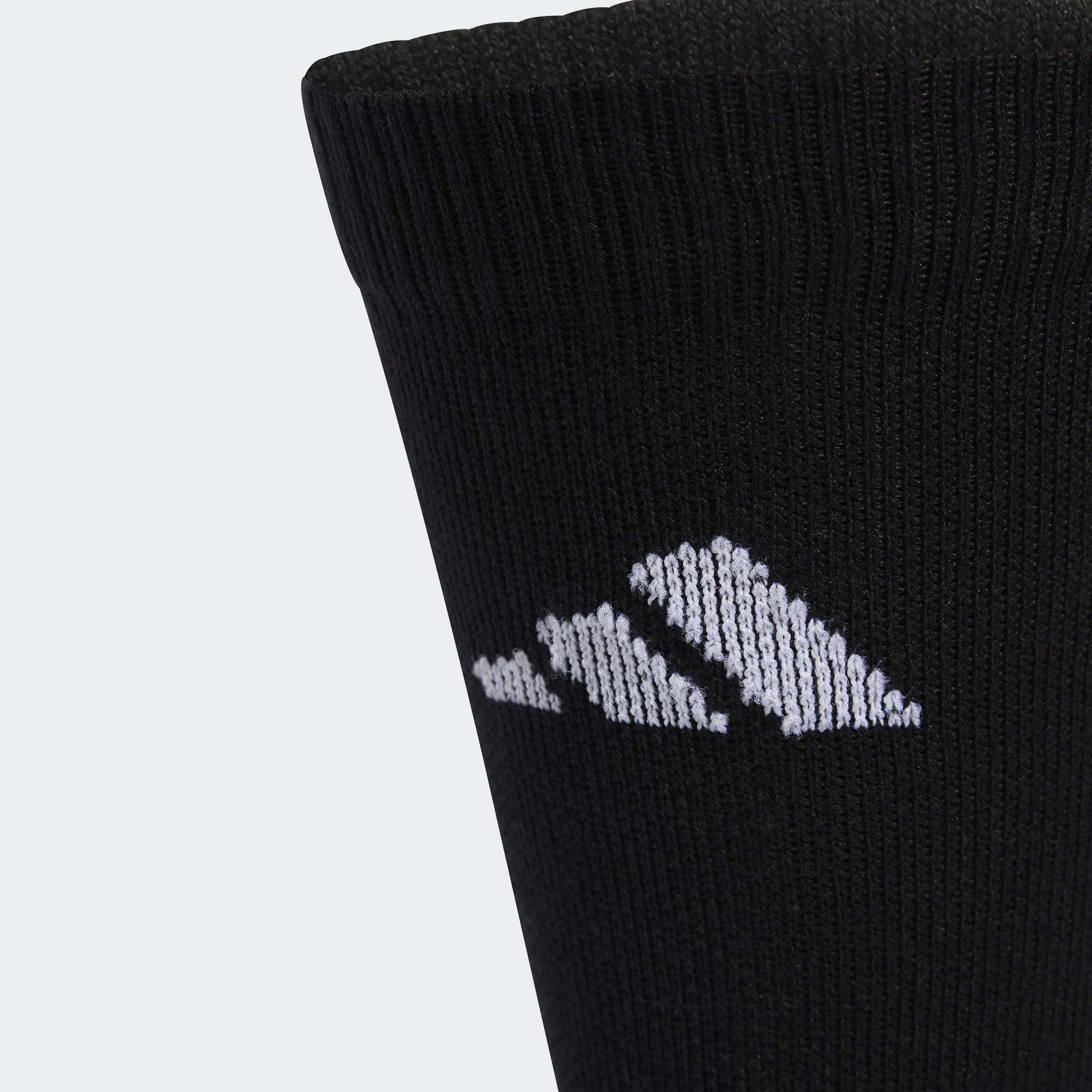 Unisex Performance CLIMACOOL Cushioned Crew Socks 3 Pairs, Black, A701_ONE, large image number 2