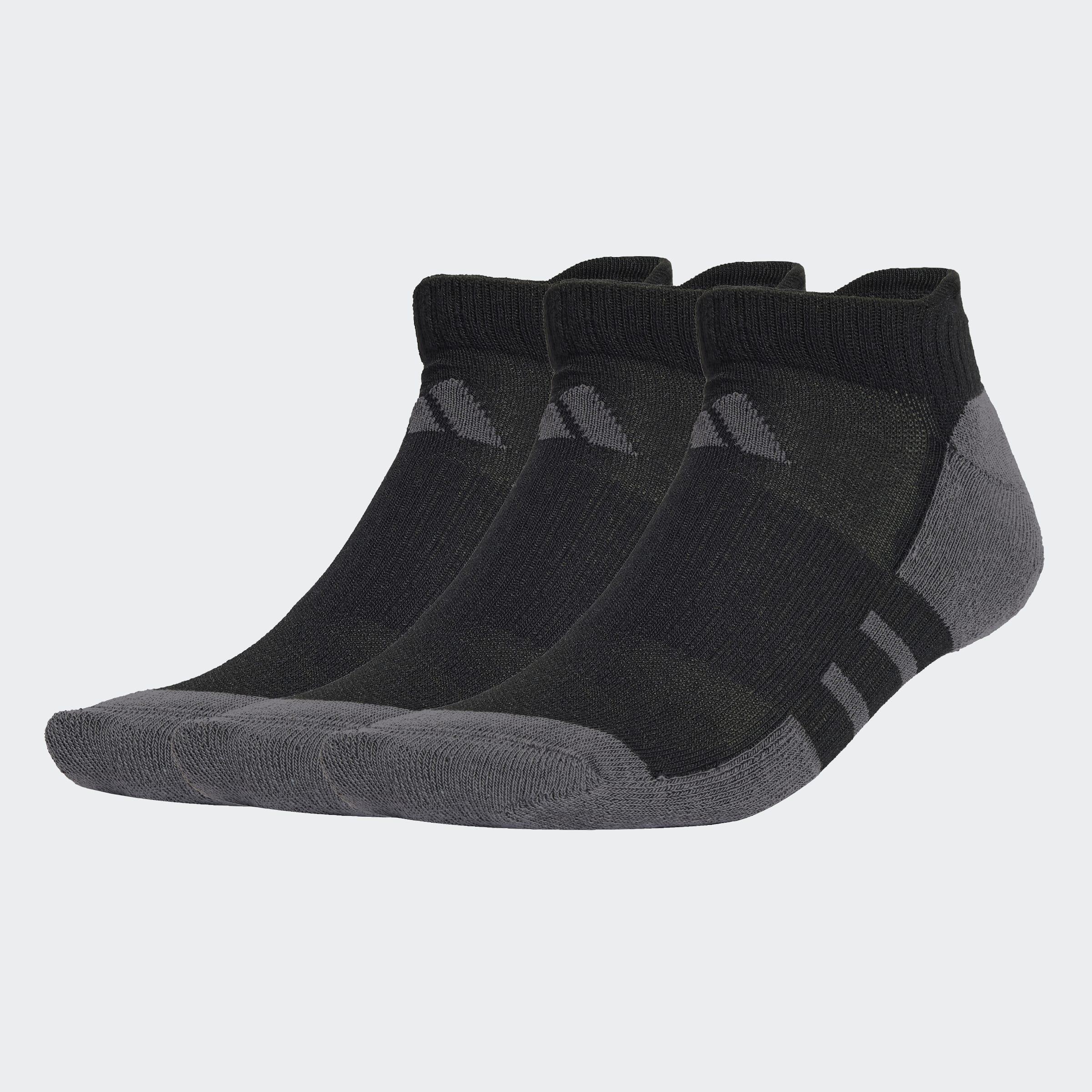 Unisex Essentials CLIMACOOL Low Cut Socks 3 Pairs, Black, A701_ONE, large image number 0