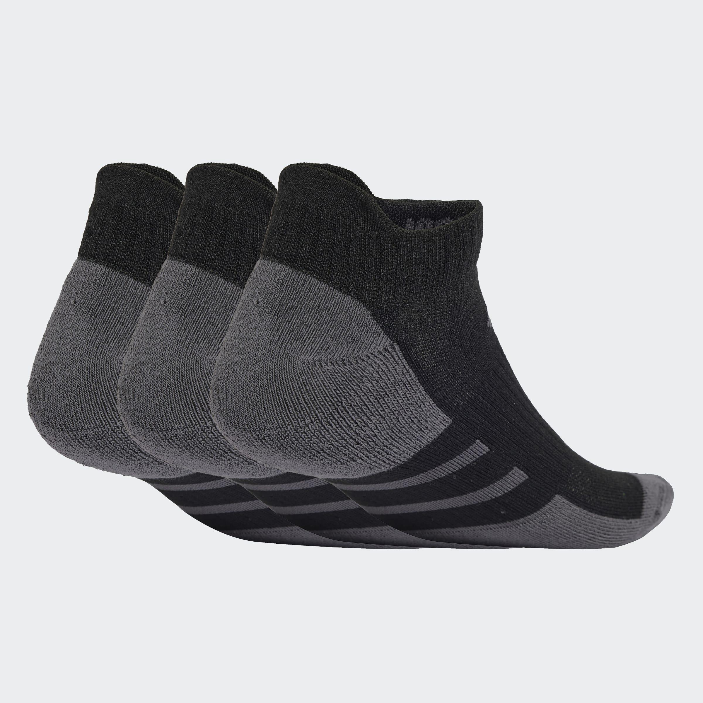 Unisex Essentials CLIMACOOL Low Cut Socks 3 Pairs, Black, A701_ONE, large image number 1