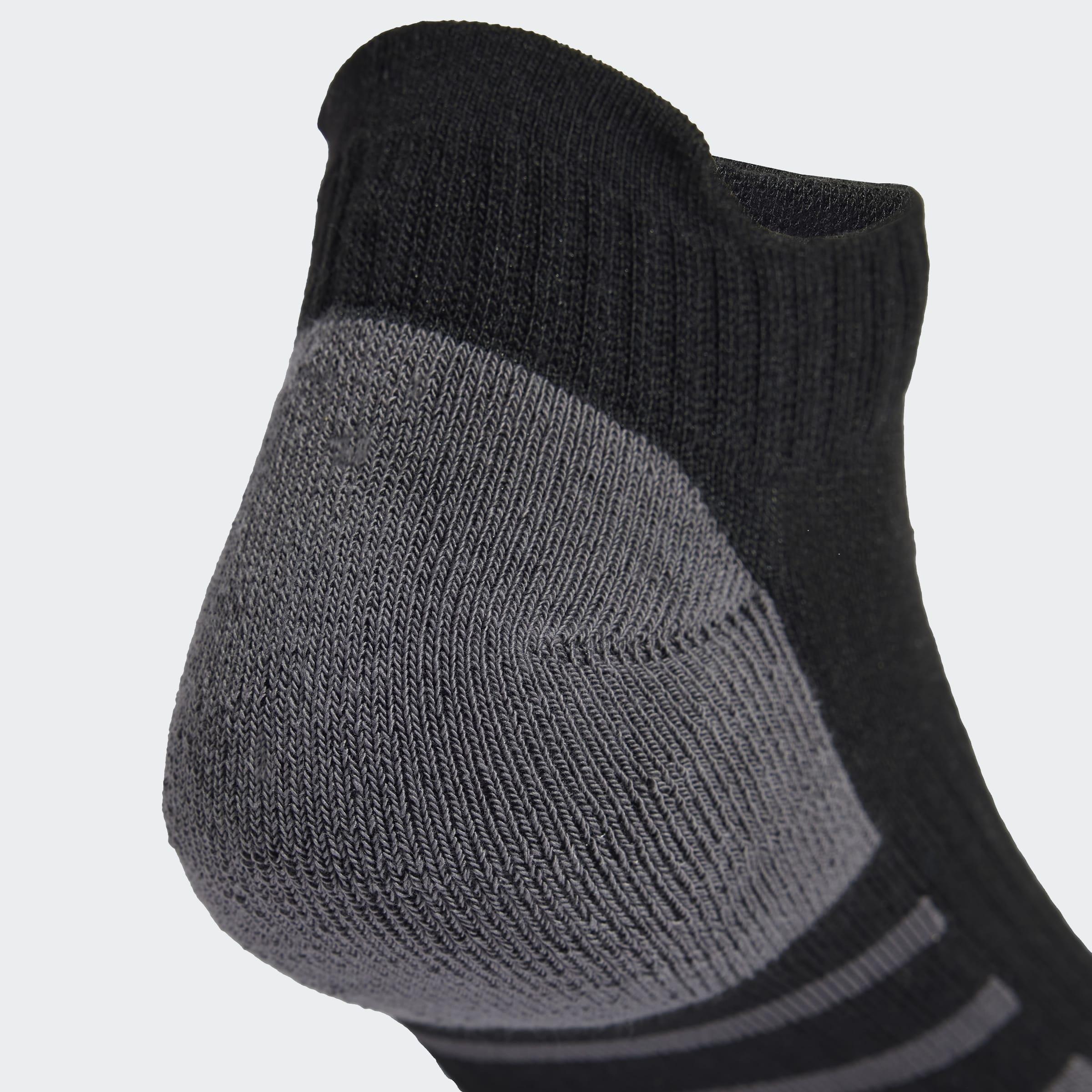 Unisex Essentials CLIMACOOL Low Cut Socks 3 Pairs, Black, A701_ONE, large image number 3