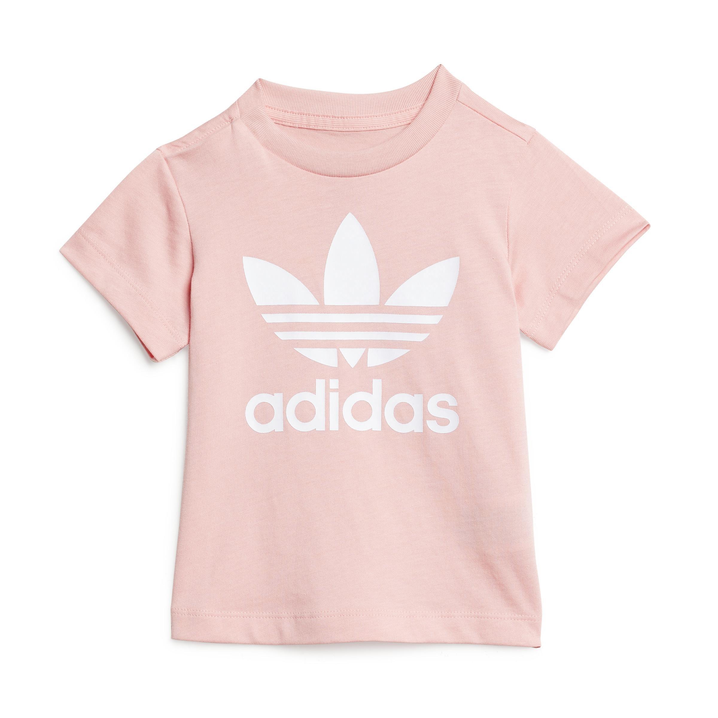 Unisex Shorts Tee Set, Pink, A701_ONE, large image number 13