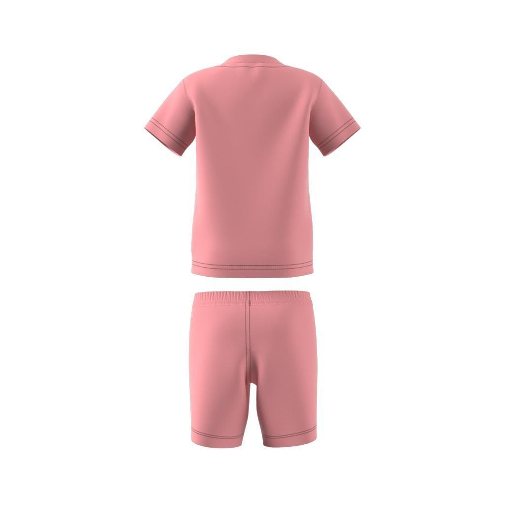 Unisex Shorts Tee Set, Pink, A701_ONE, large image number 14