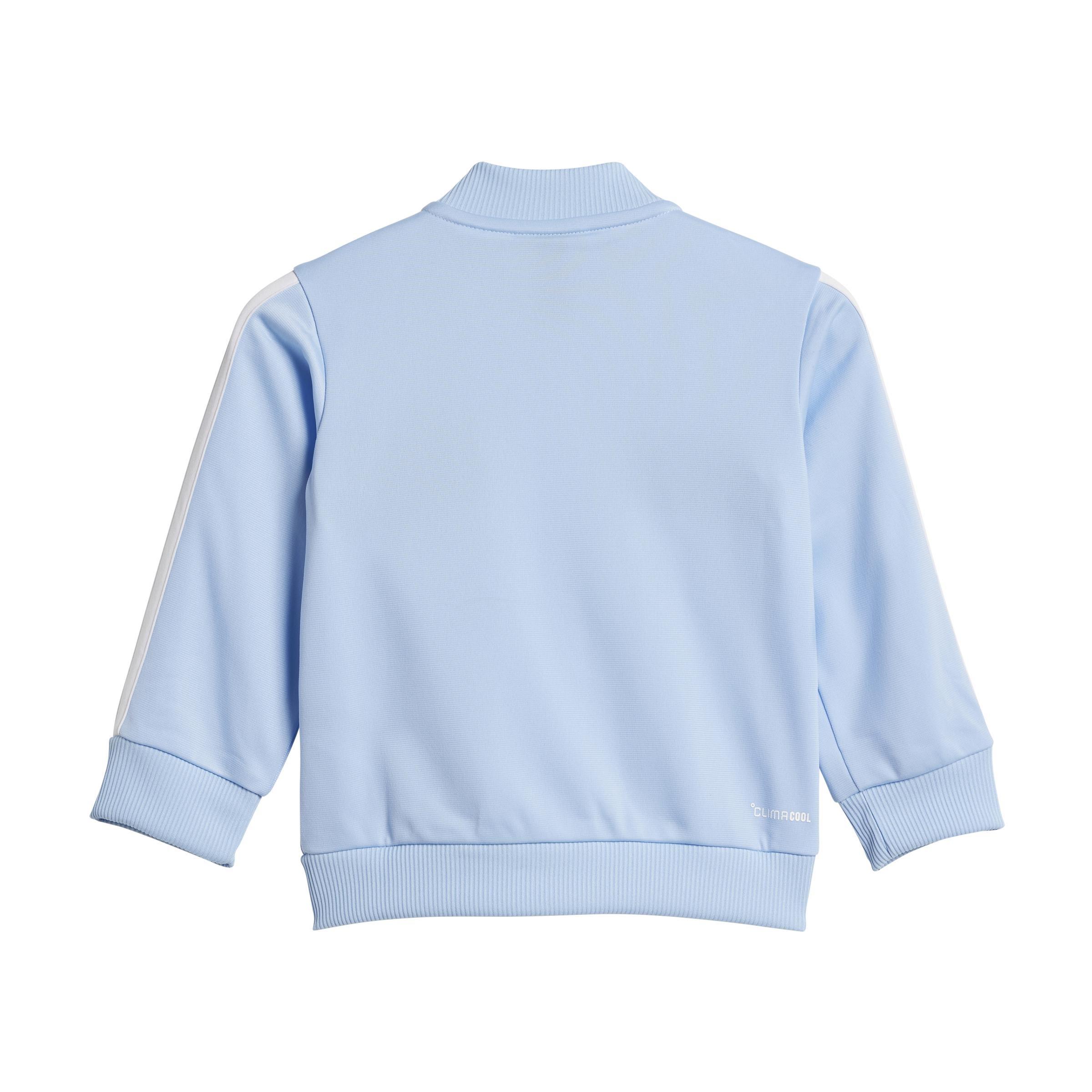 Unisex Kids Seasonal Essentials Tiberio 3-Stripes Tricot Track Suit, Blue, A701_ONE, large image number 2