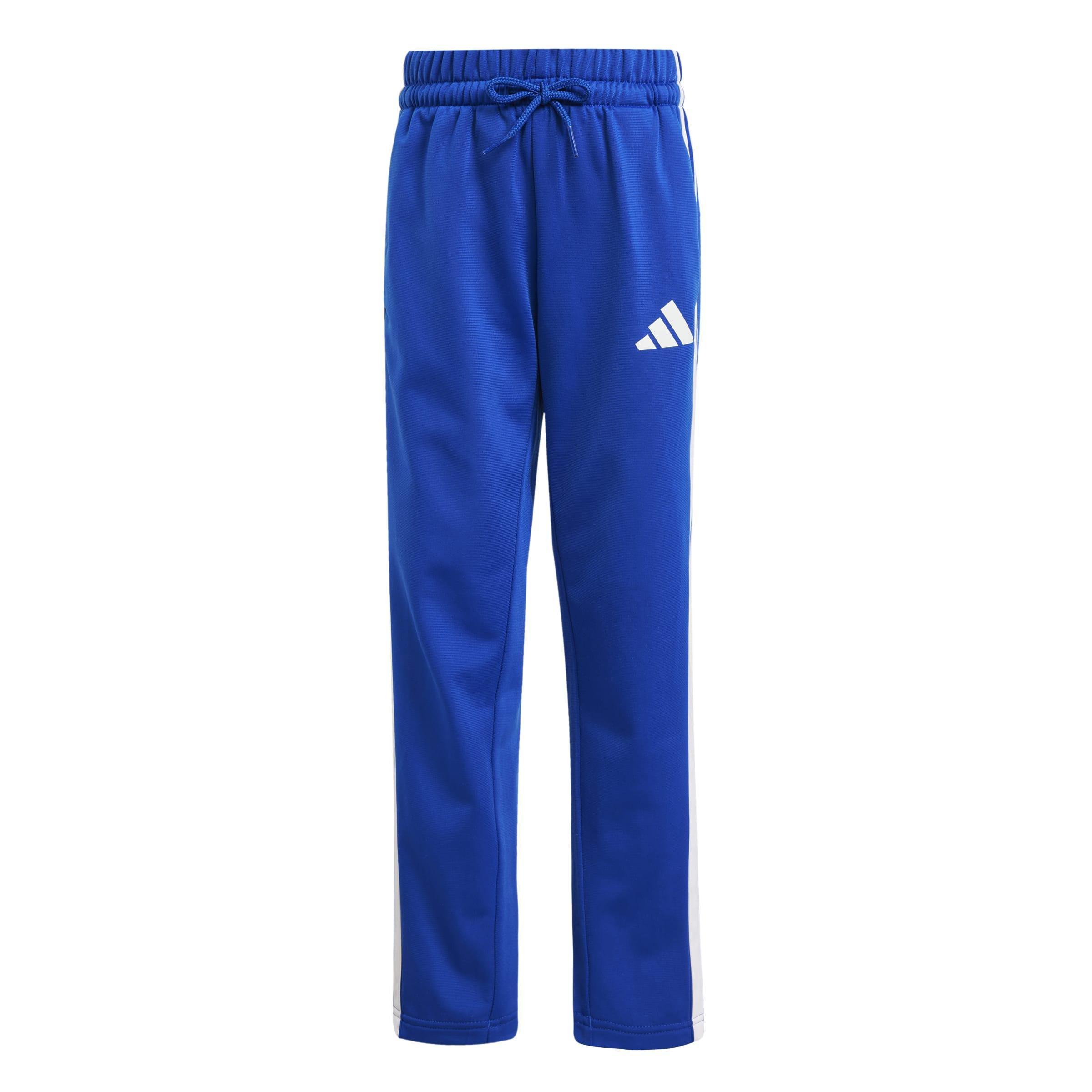 Kids Unisex Seasonal Essentials Tiberio 3-Stripes Tricot Track Suit, Blue, A701_ONE, large image number 6