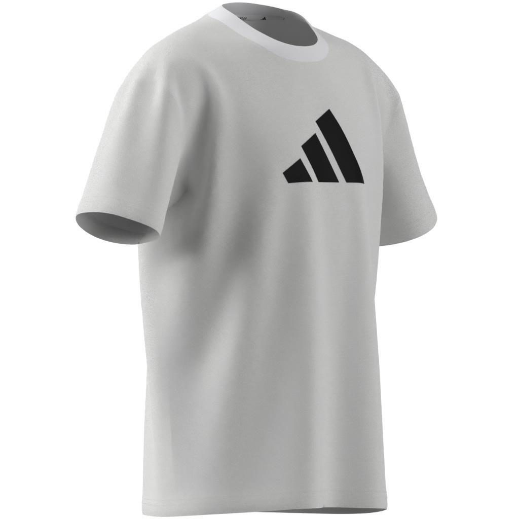 Unisex Kids Future Icons Logo T-Shirt, White, , large image number 5