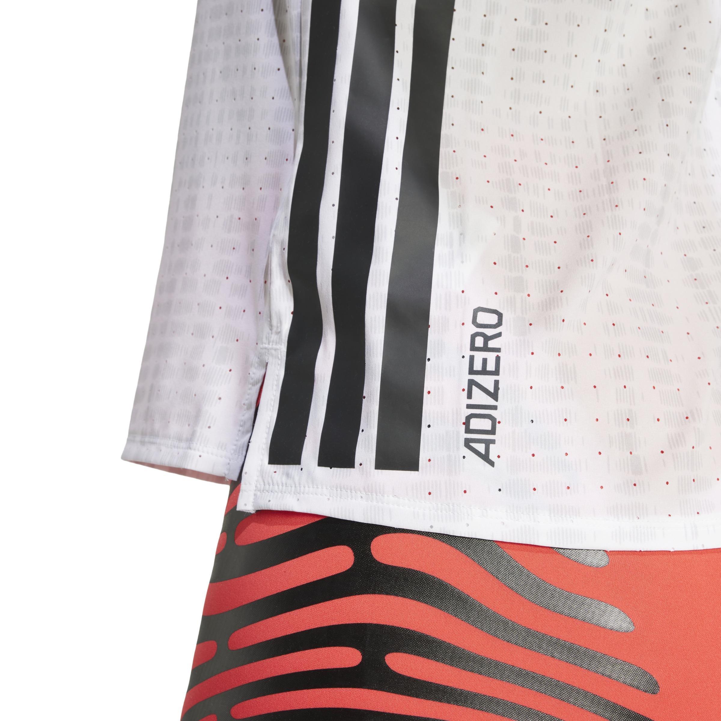 Adizero Running Singlet, White, , large image number 3