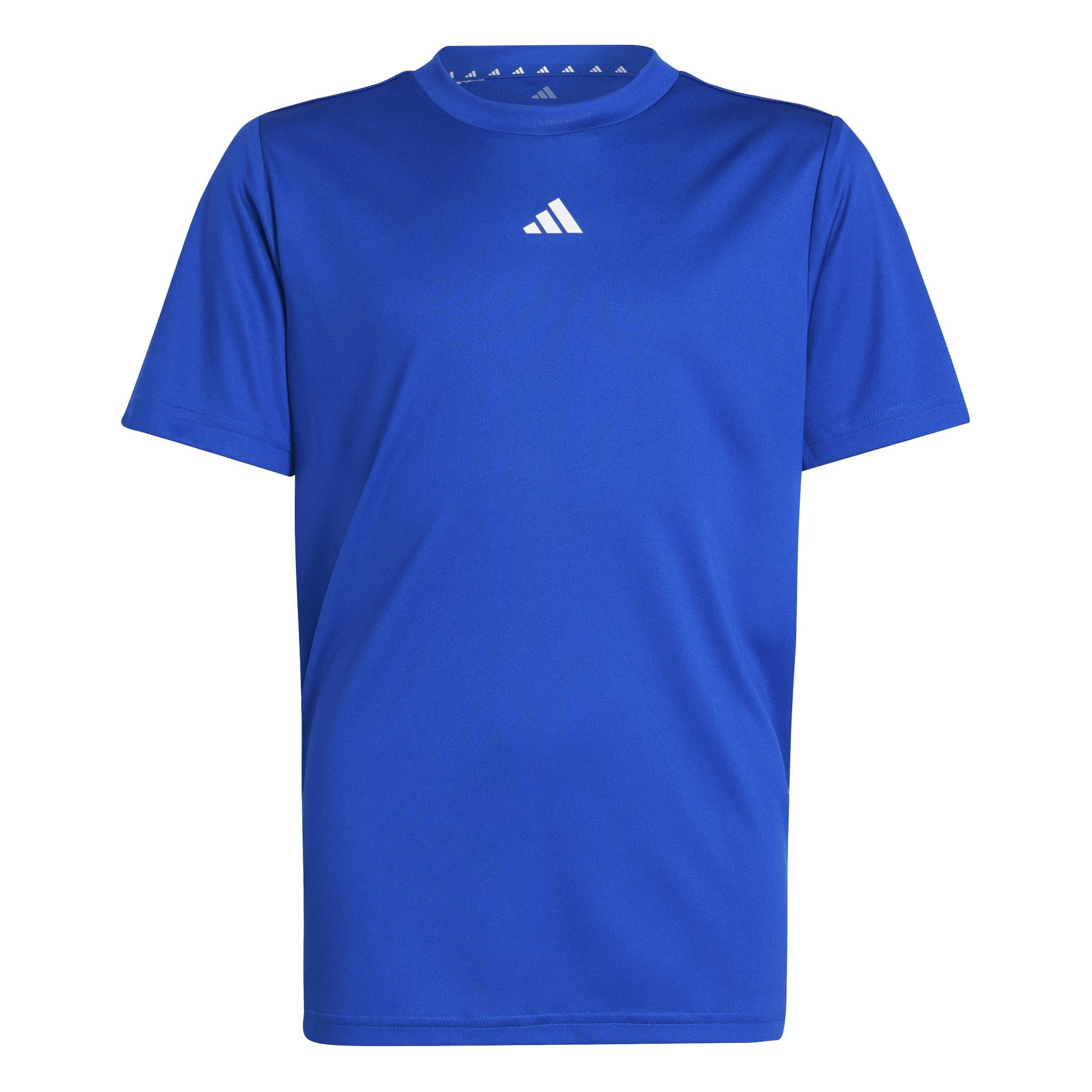 Unisex Kids Train Essentials Logo Regular Fit T-Shirt, Blue, A701_ONE, large image number 0