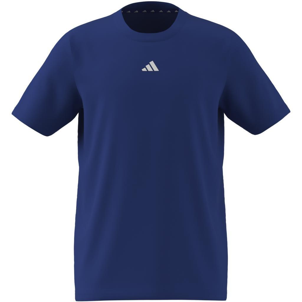 Unisex Kids Train Essentials Logo Regular Fit T-Shirt, Blue, A701_ONE, large image number 13