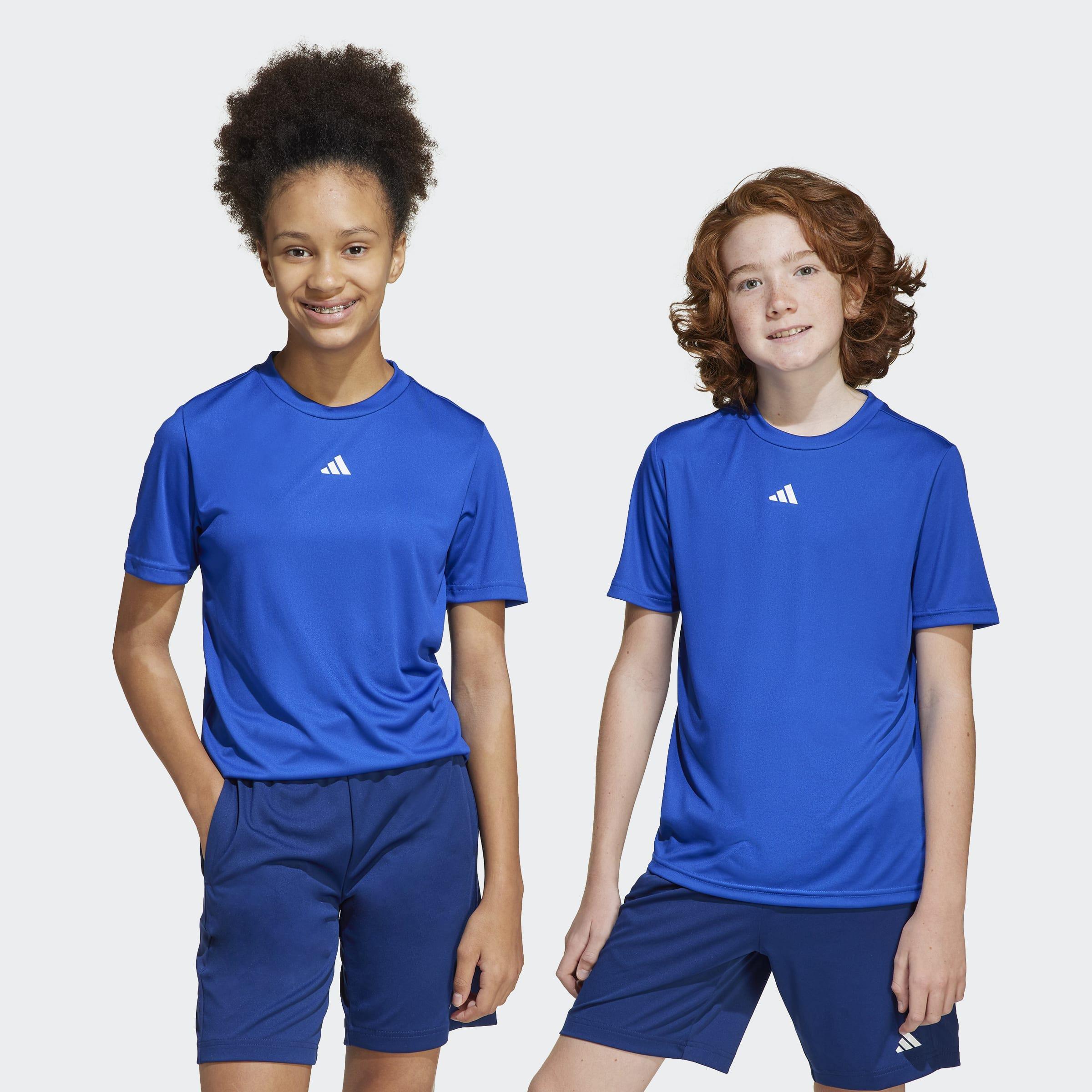 Unisex Kids Train Essentials Logo Regular Fit T-Shirt, Blue, A701_ONE, large image number 14