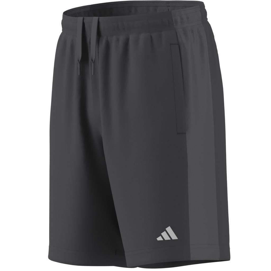 Unisex Kids Train Essentials Logo Regular Fit Shorts, Grey, , large image number 6