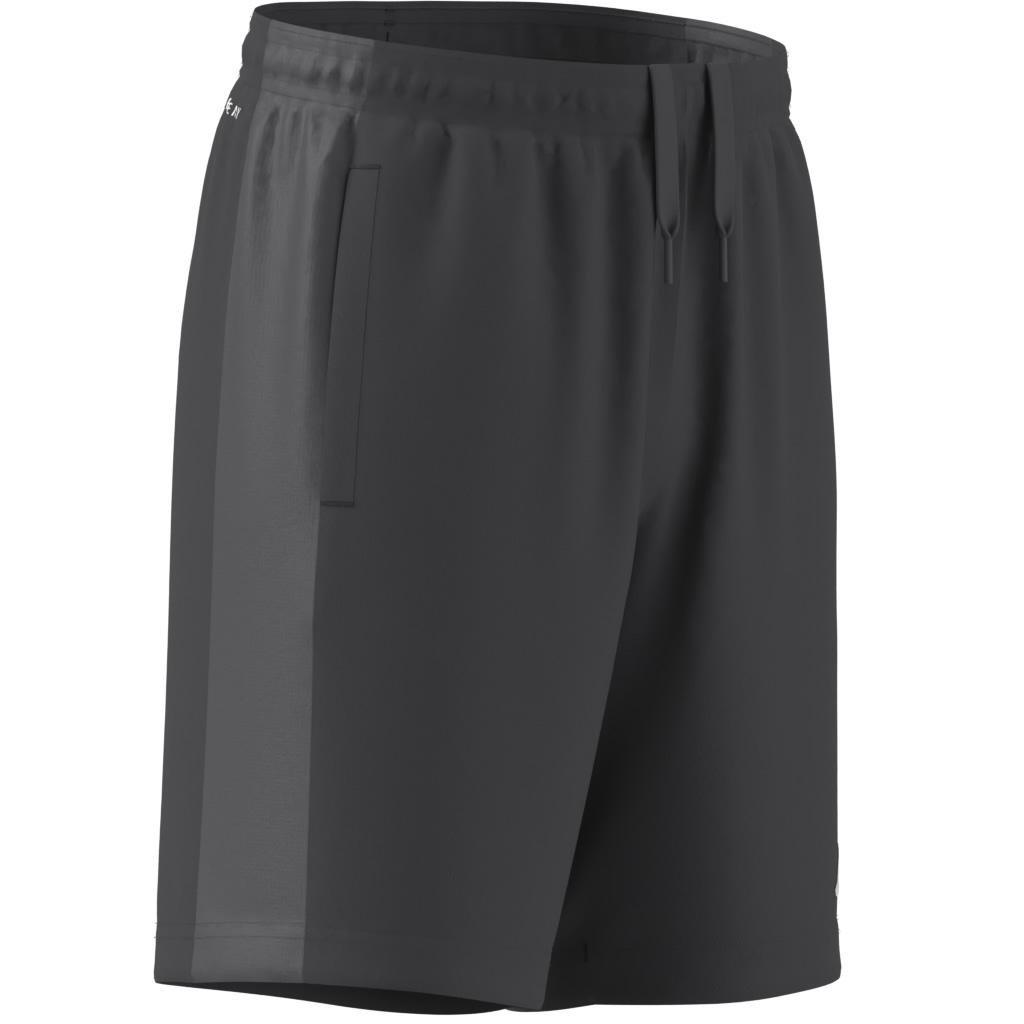 Unisex Kids Train Essentials Logo Regular Fit Shorts, Grey, , large image number 7
