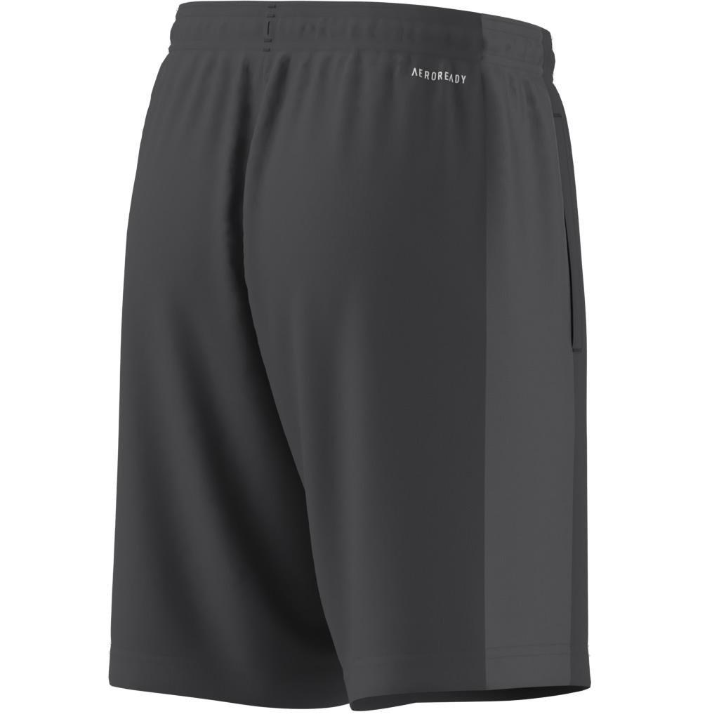 Unisex Train Essentials Logo Regular Fit Shorts, Grey, A701_ONE, large image number 11