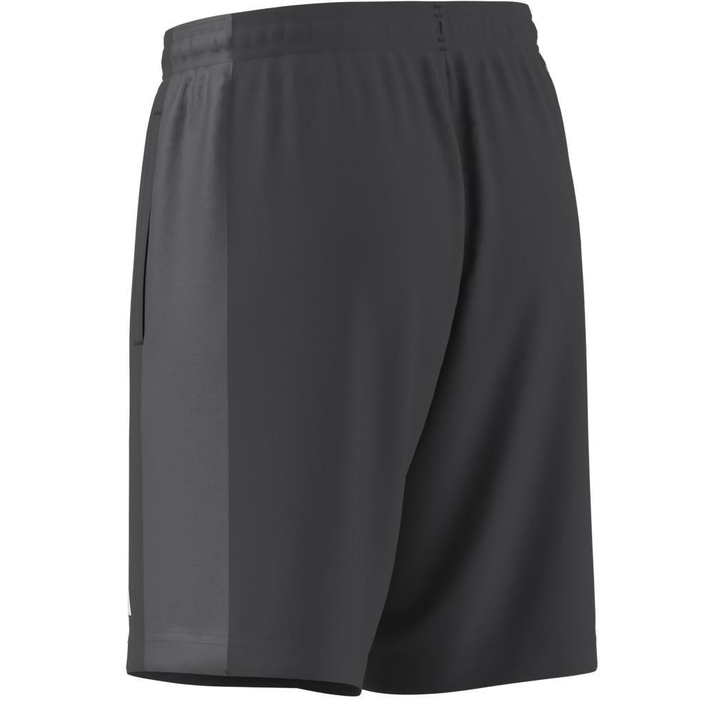 Unisex Train Essentials Logo Regular Fit Shorts, Grey, A701_ONE, large image number 14