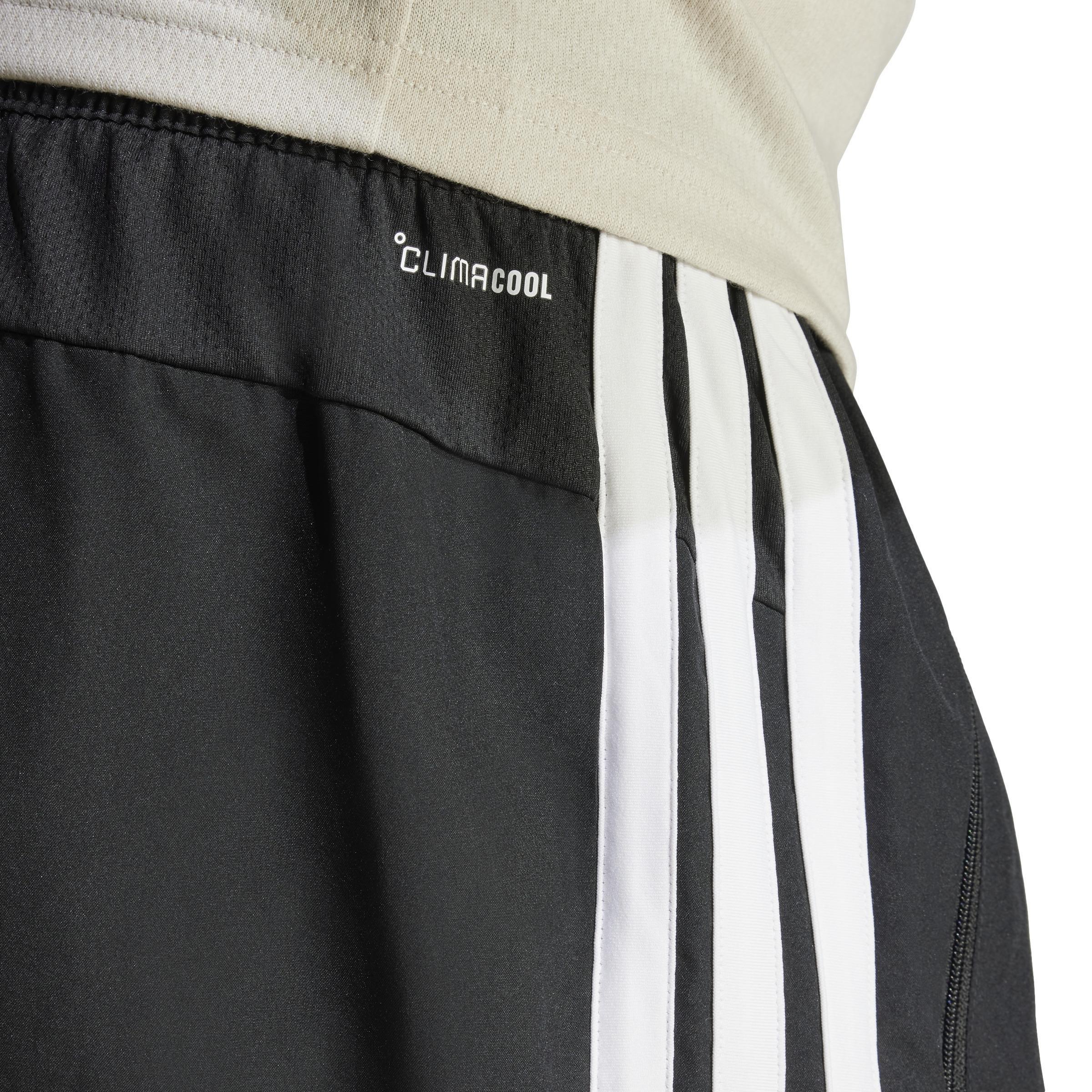 Essentials Training 3-Stripes Woven Shorts, Black, , large image number 3