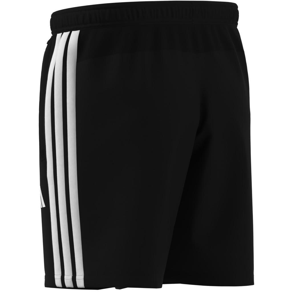Essentials Training 3-Stripes Woven Shorts, Black, , large image number 9
