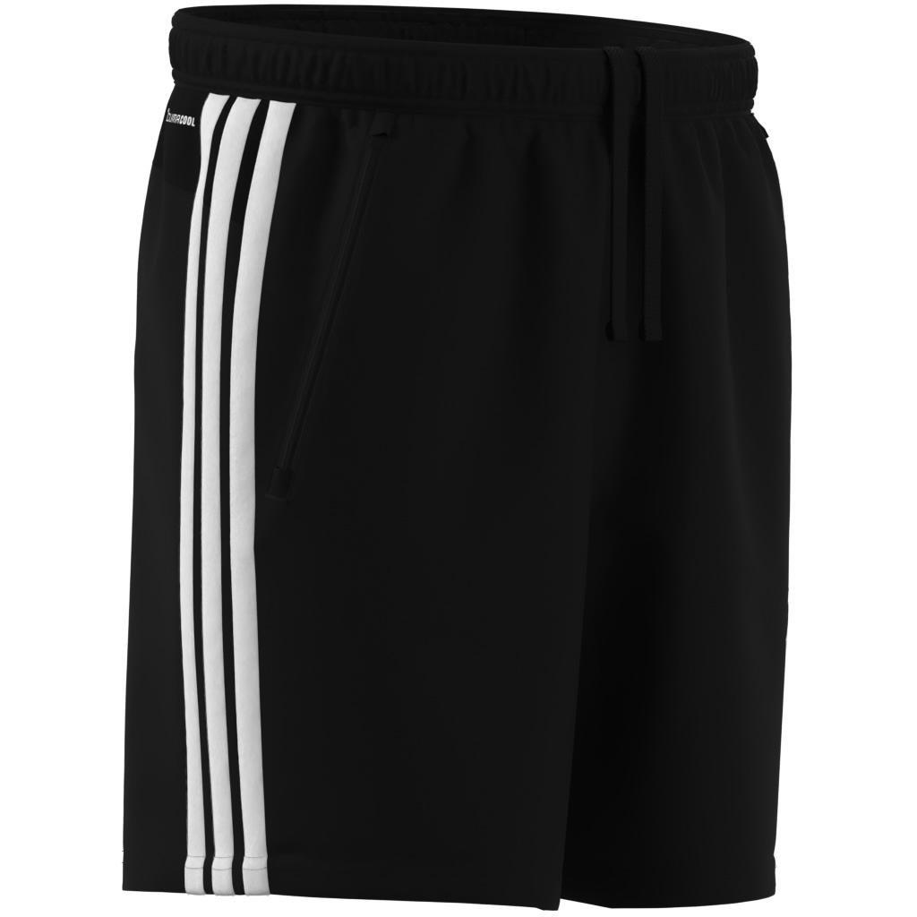 Essentials Training 3-Stripes Woven Shorts, Black, , large image number 13