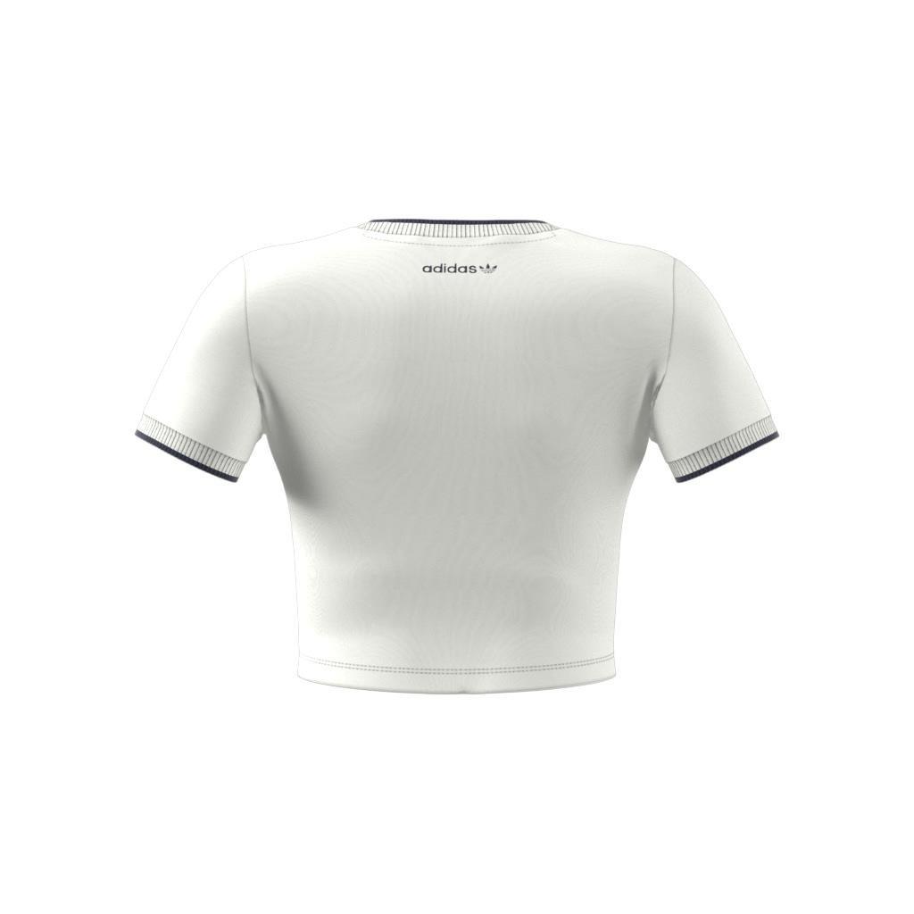 adidas Sport Graphic Baby Tee, White, A701_ONE, large image number 7