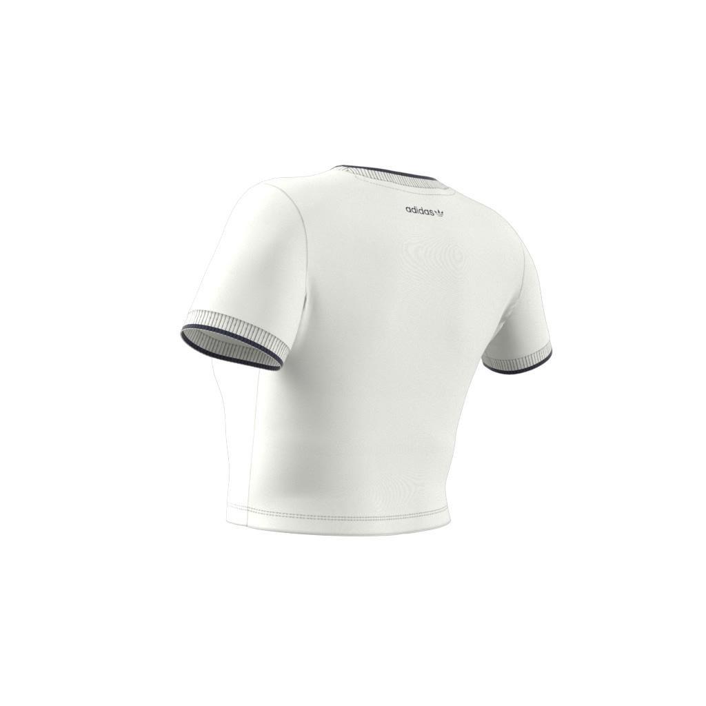 adidas Sport Graphic Baby Tee, White, A701_ONE, large image number 8
