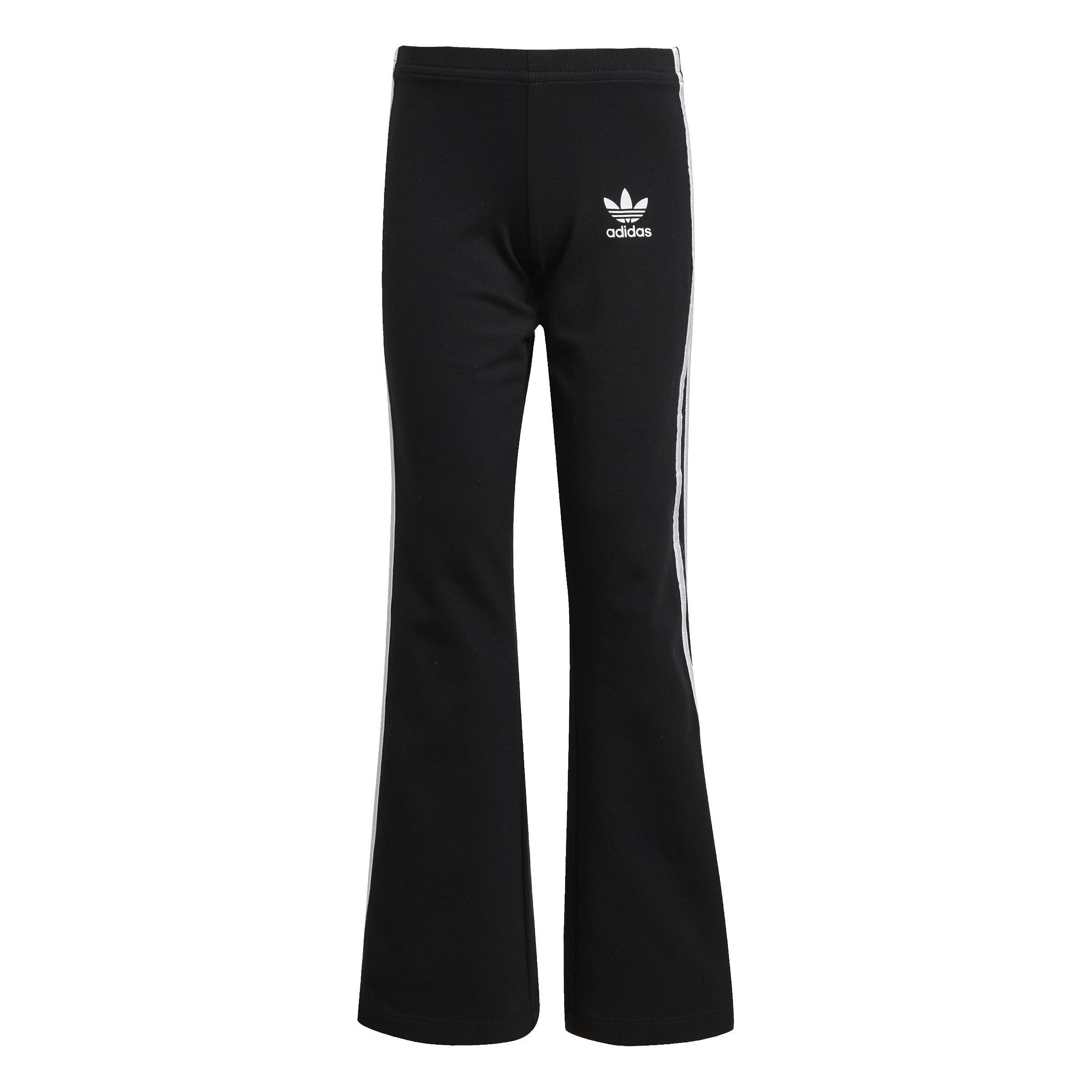 Kids Unisex Loose Crew Flared Legging Set, Black, , large image number 10