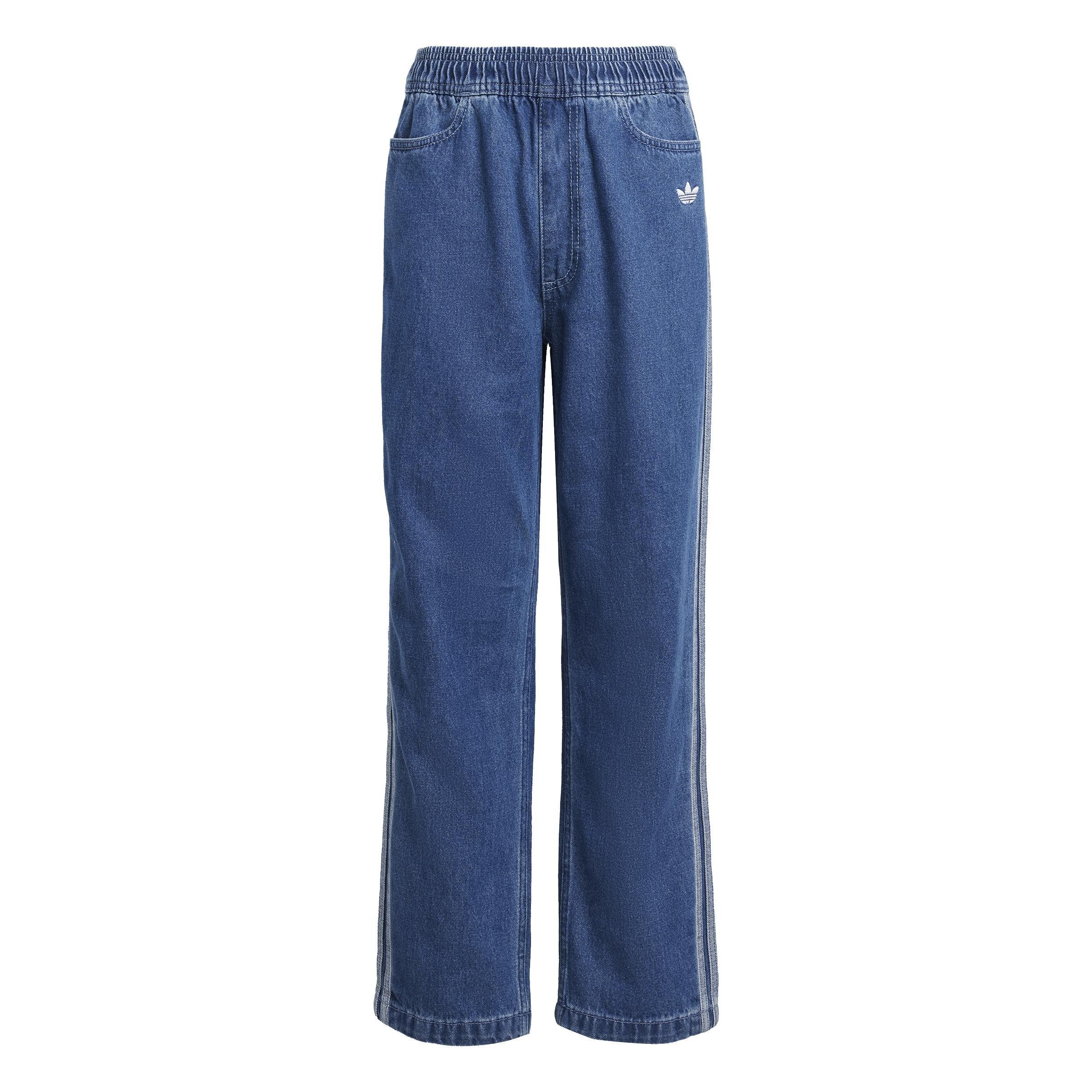 Unisex Kids Denim Joggers, Blue, , large image number 0