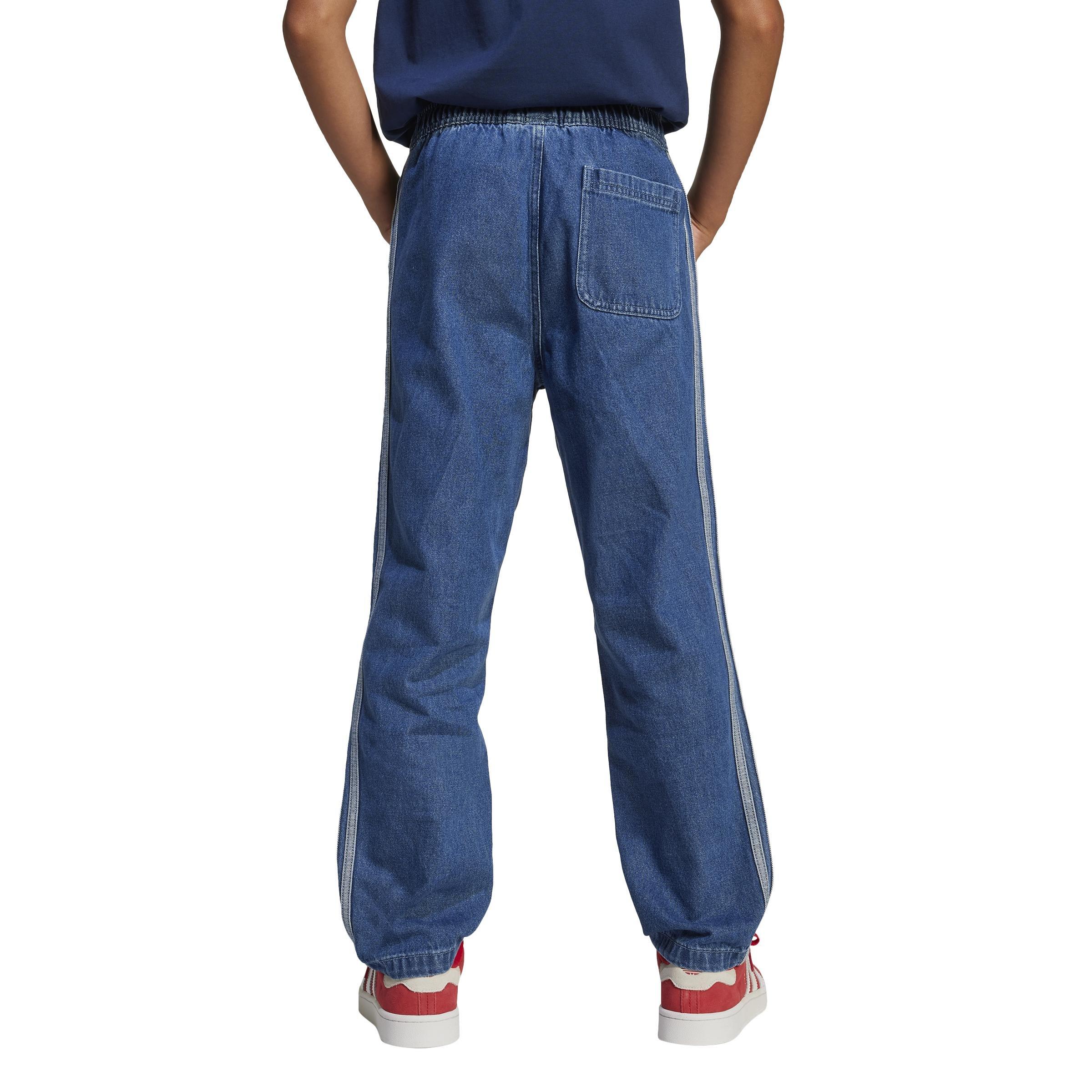 Unisex Kids Denim Joggers, Blue, , large image number 2