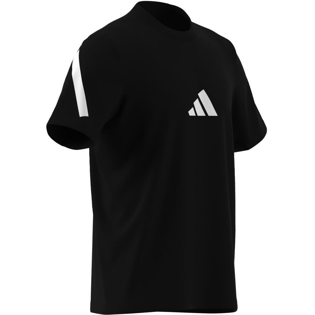 adidas Z.N.E. T-Shirt, Black, A701_ONE, large image number 7