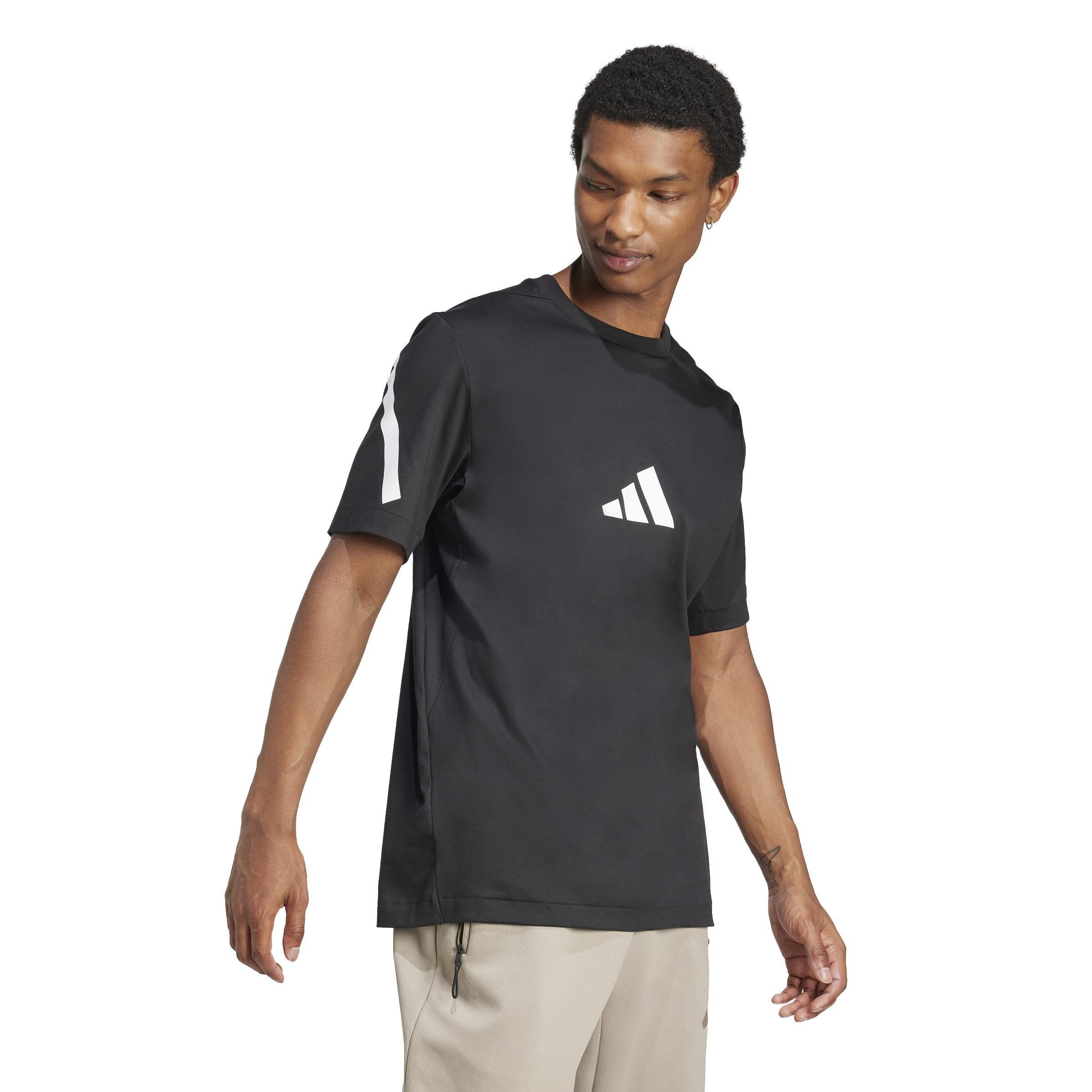 adidas Z.N.E. T-Shirt, Black, A701_ONE, large image number 12