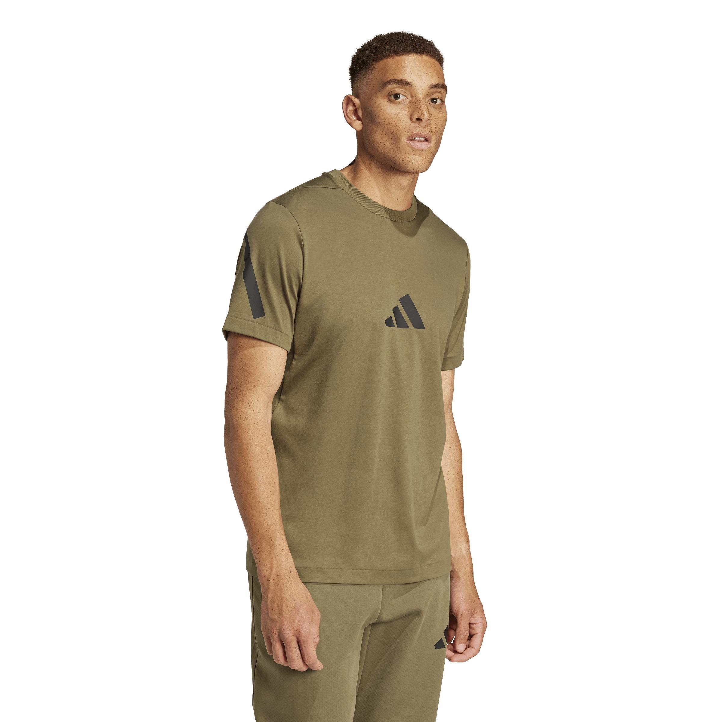 adidas Z.N.E. T-Shirt, Green, A701_ONE, large image number 4