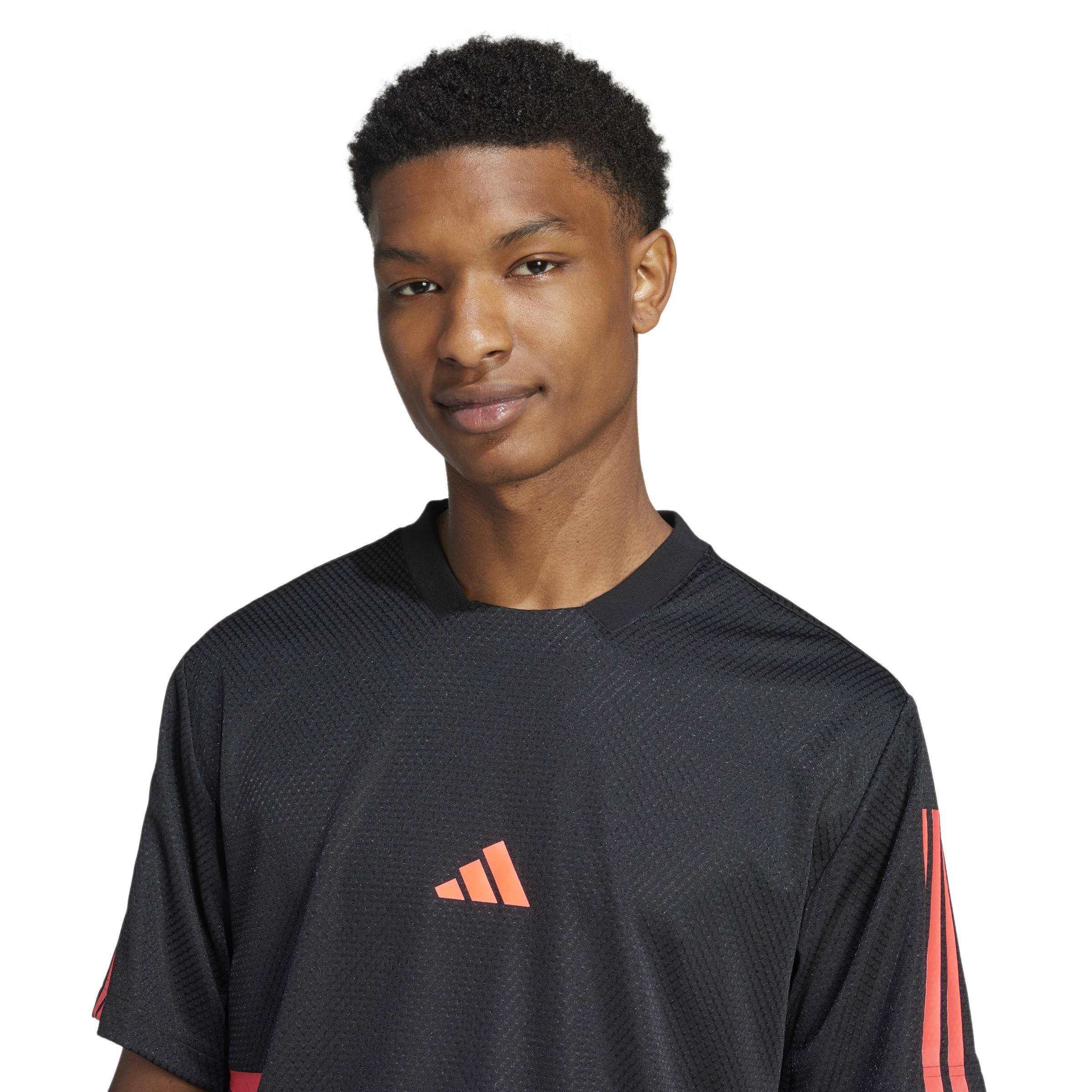 House of Tiro Colourblock T-Shirt, Black, A701_ONE, large image number 3