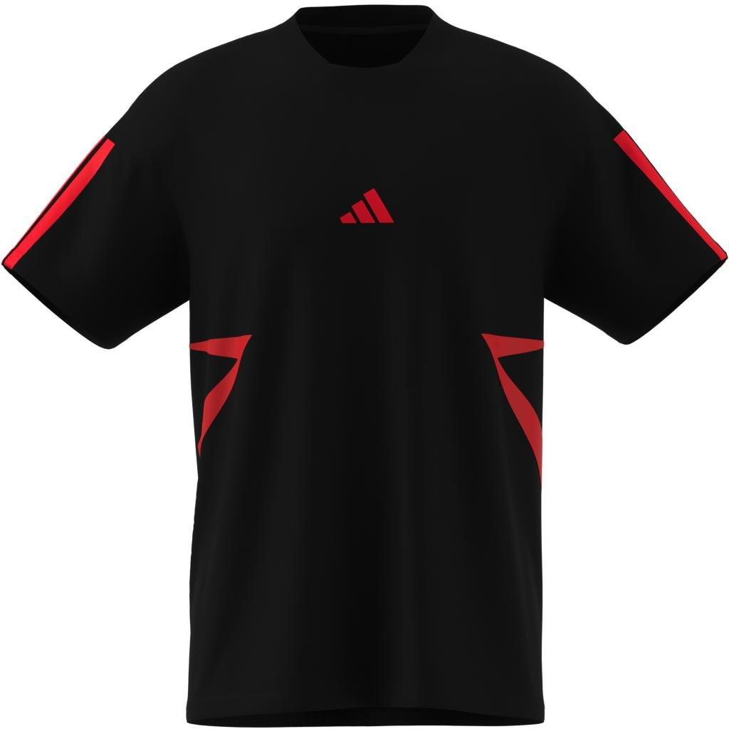 House of Tiro Colourblock T-Shirt, Black, A701_ONE, large image number 5