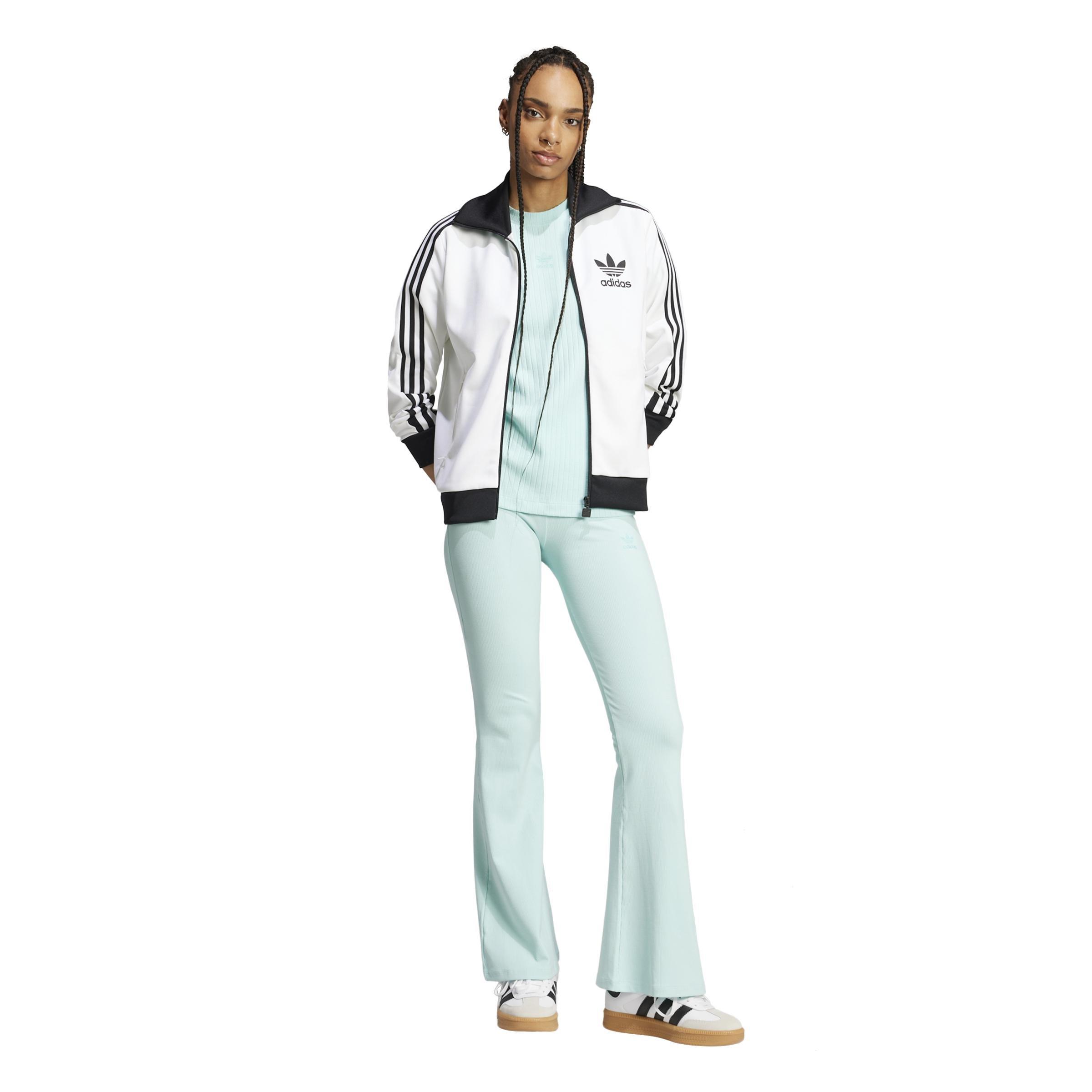 Essentials Wide Rib T-Shirt, Turquoise, A701_ONE, large image number 6