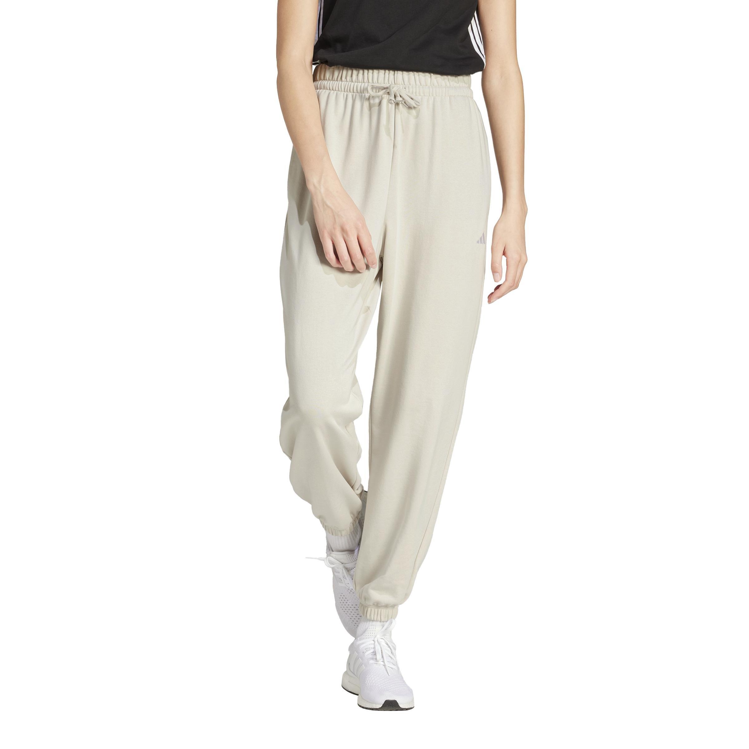 Essentials Small Logo French Terry Cuffed Joggers, Grey, , large image number 5