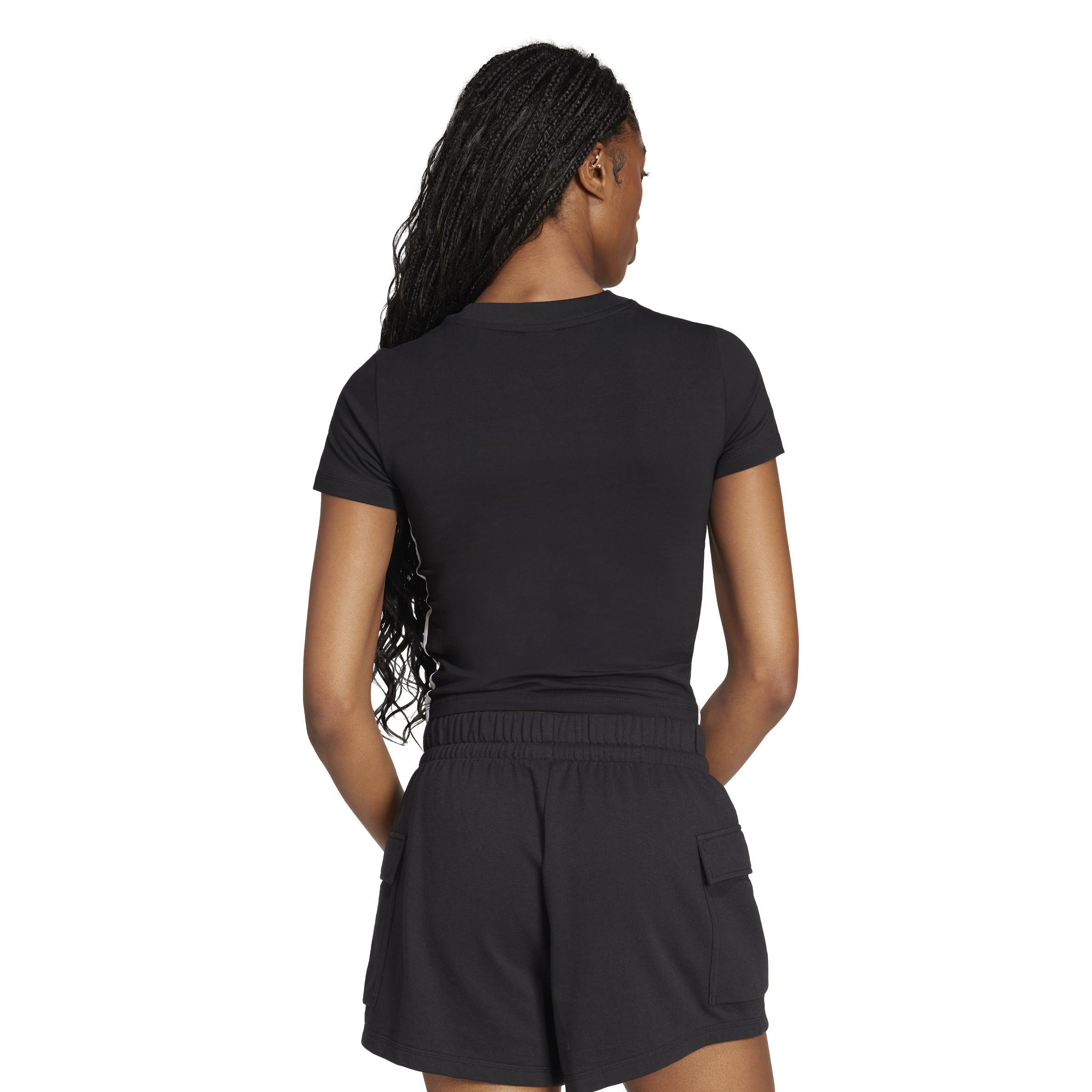 Essentials 3-Stripes Slim Baby T-Shirt, Black, A701_ONE, large image number 2