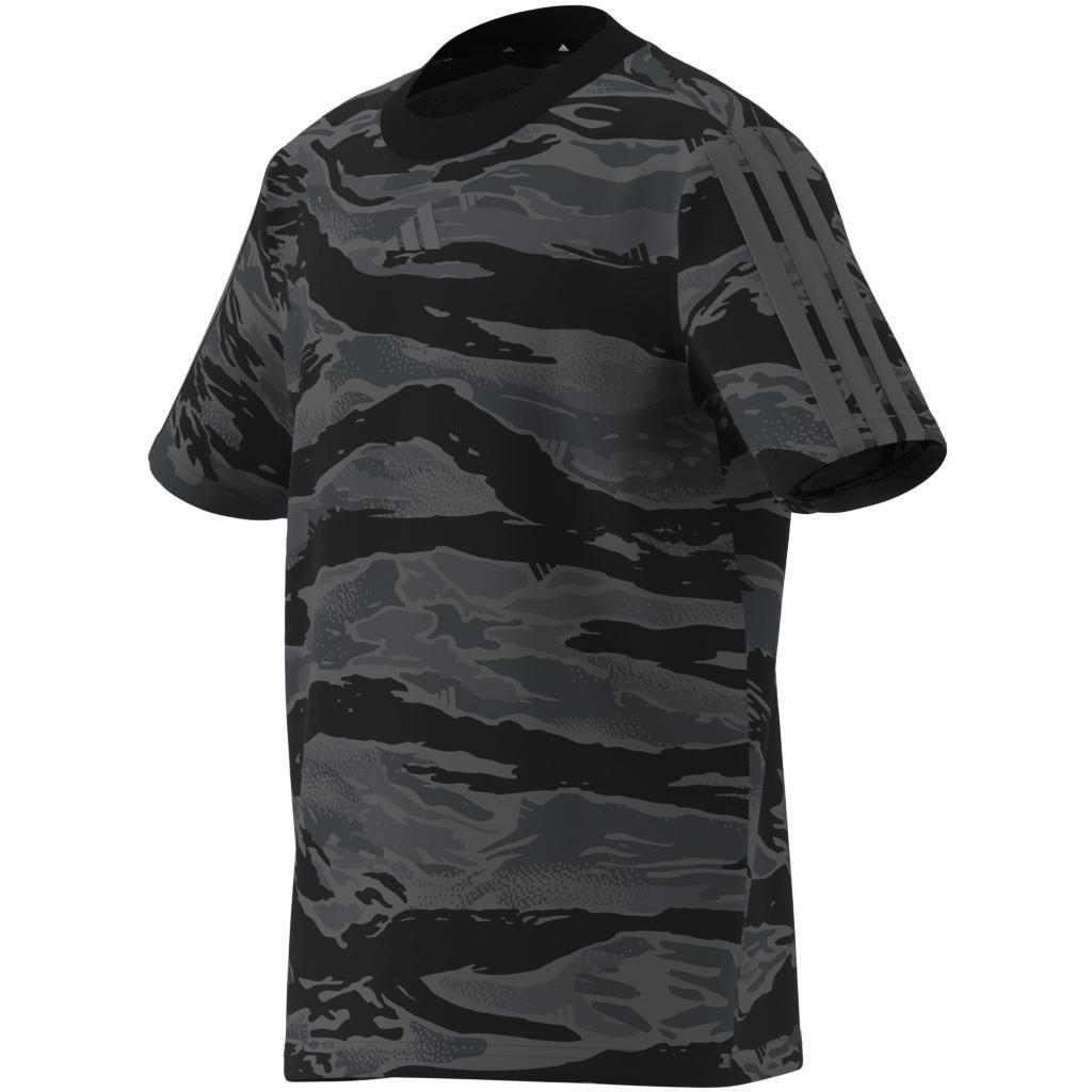 Unisex Seasonal Essentials Camo T-Shirt, Black, A701_ONE, large image number 13