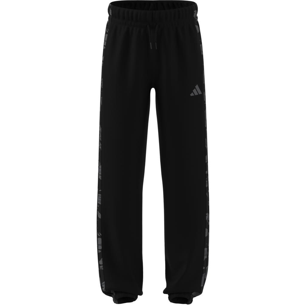 Unisex Kids Seasonal Essentials Camo Joggers, Black, , large image number 4