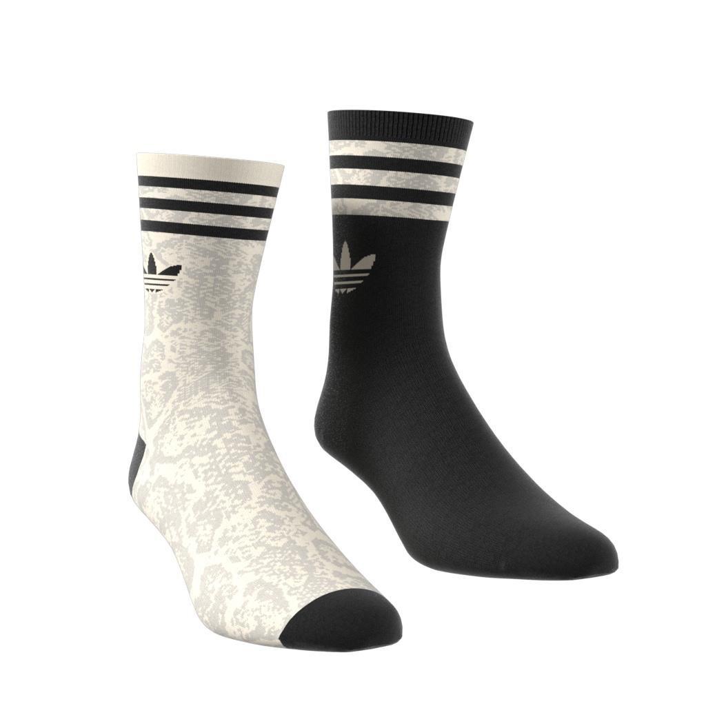 Snake Crew Socks 2 Pairs, White, A701_ONE, large image number 4