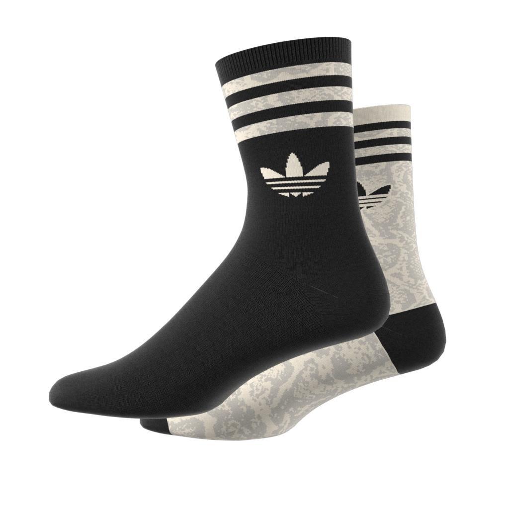 Snake Crew Socks 2 Pairs, White, A701_ONE, large image number 7