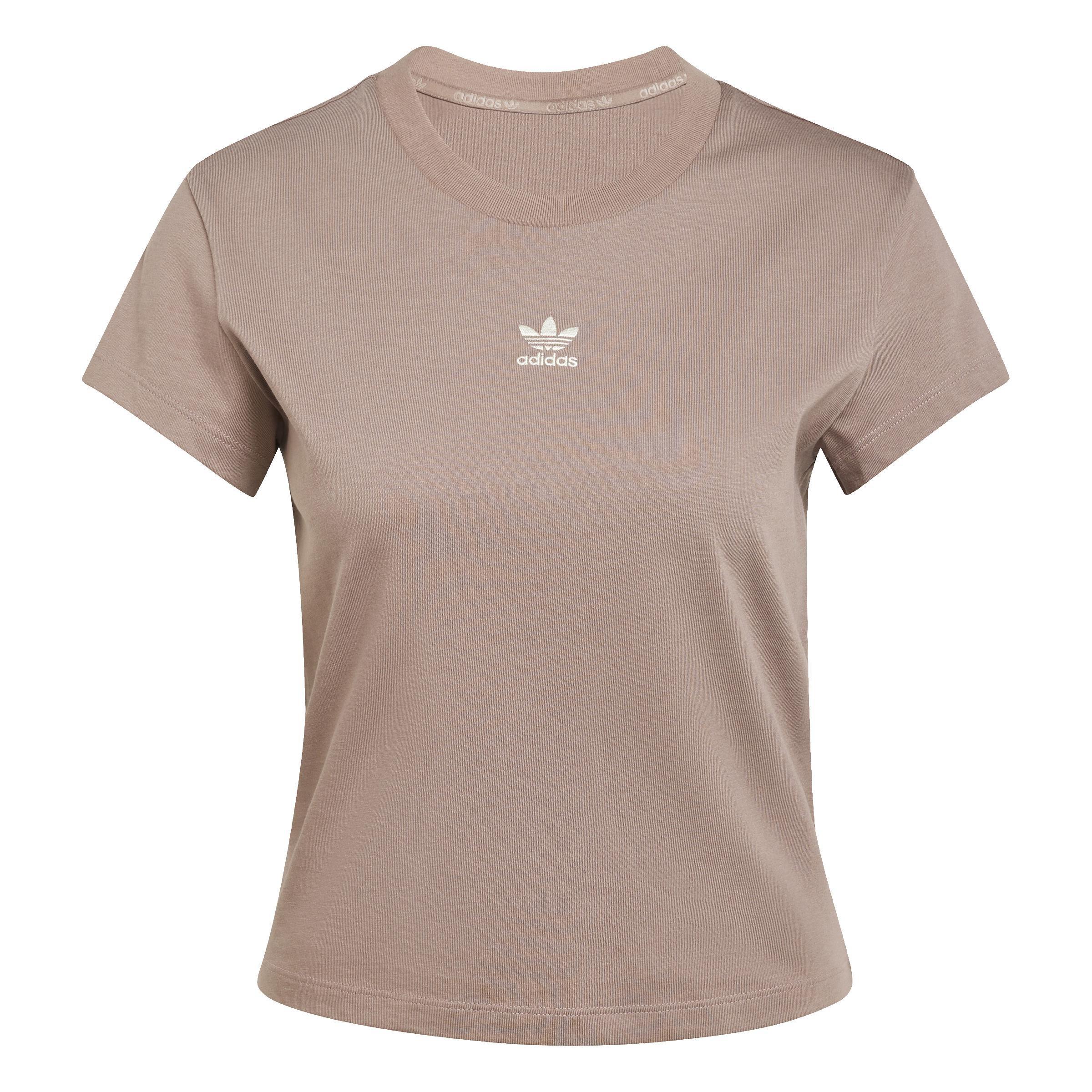 Essentials Slim T-Shirt, Brown, , large image number 0