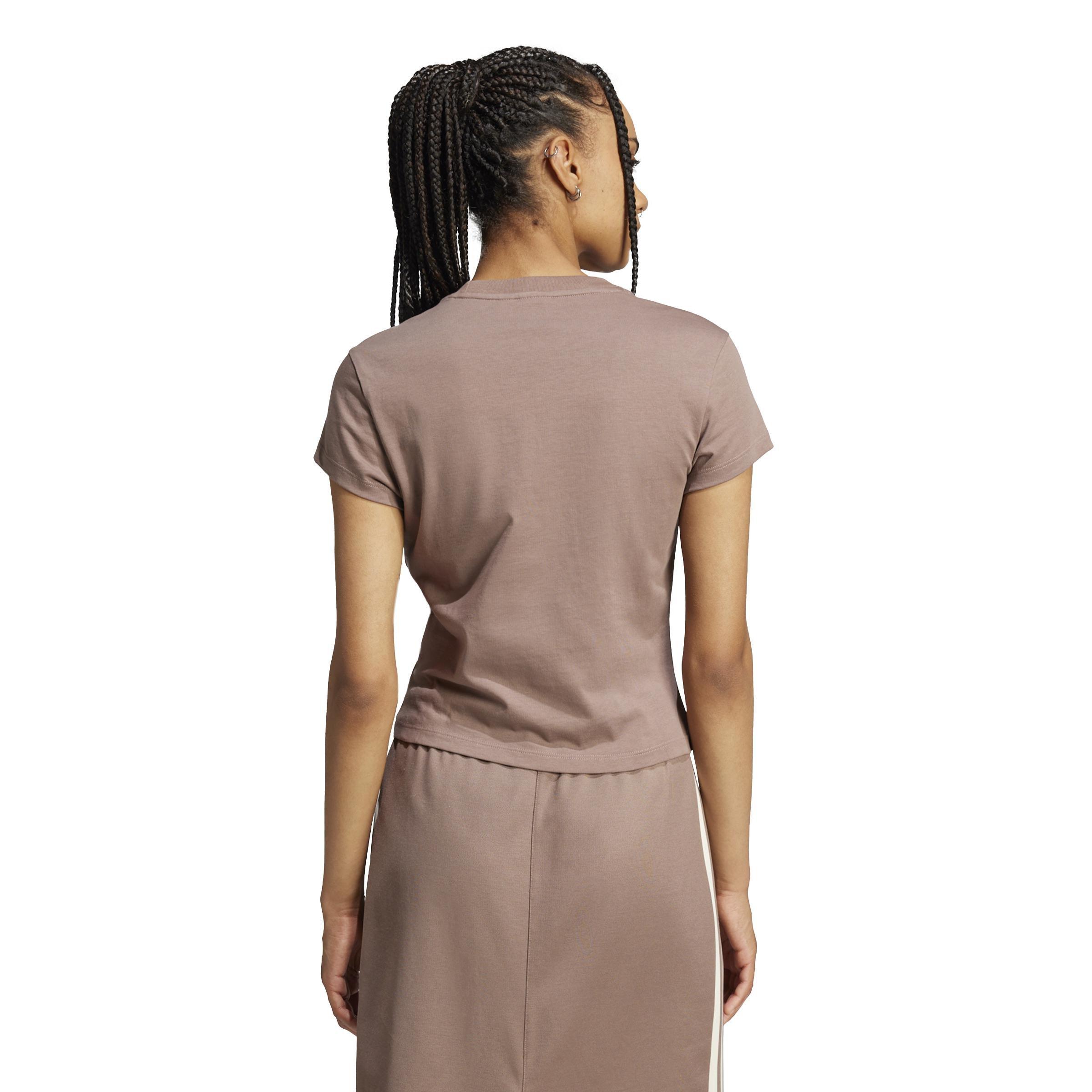 Essentials Slim T-Shirt, Brown, , large image number 1