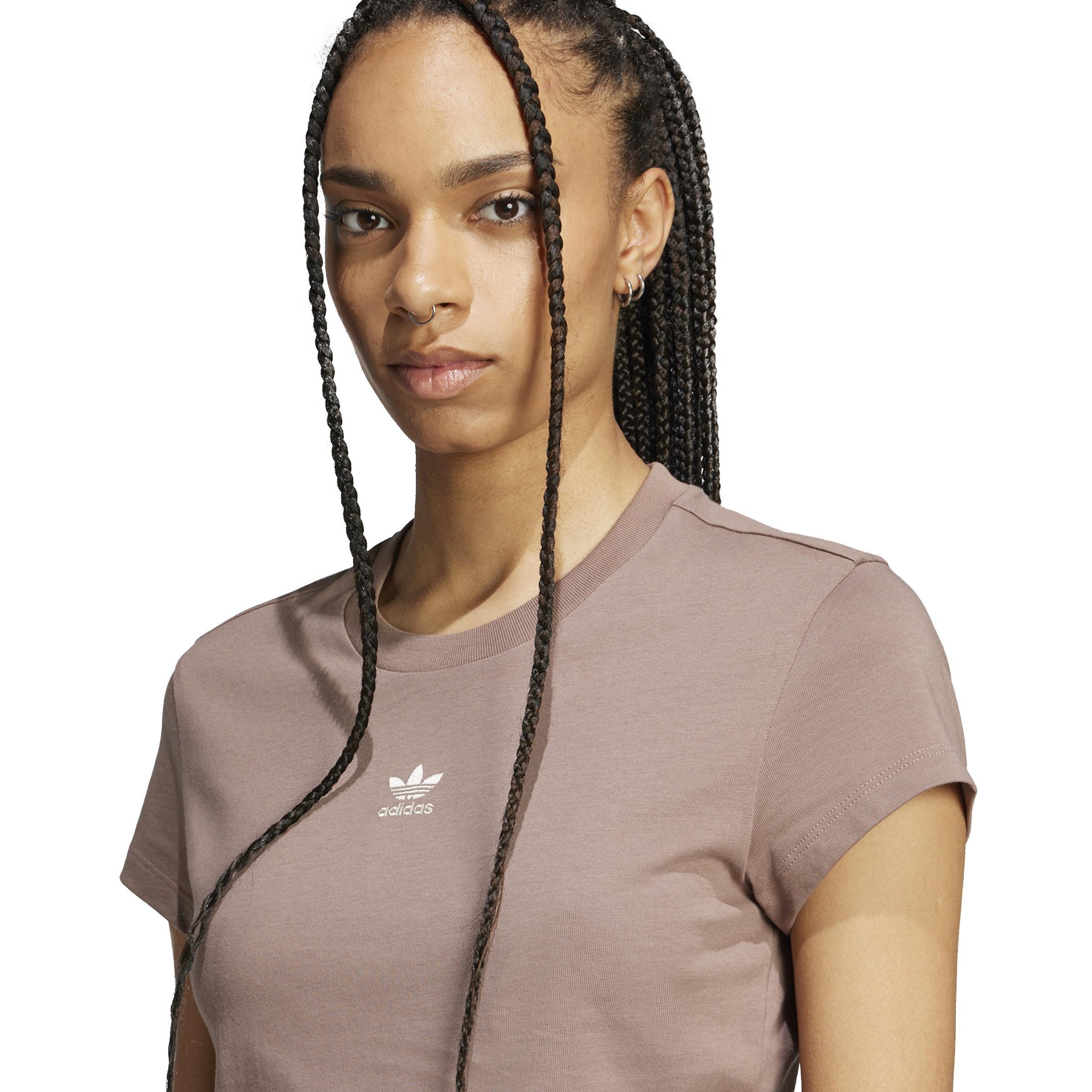 Essentials Slim T-Shirt, Brown, , large image number 2