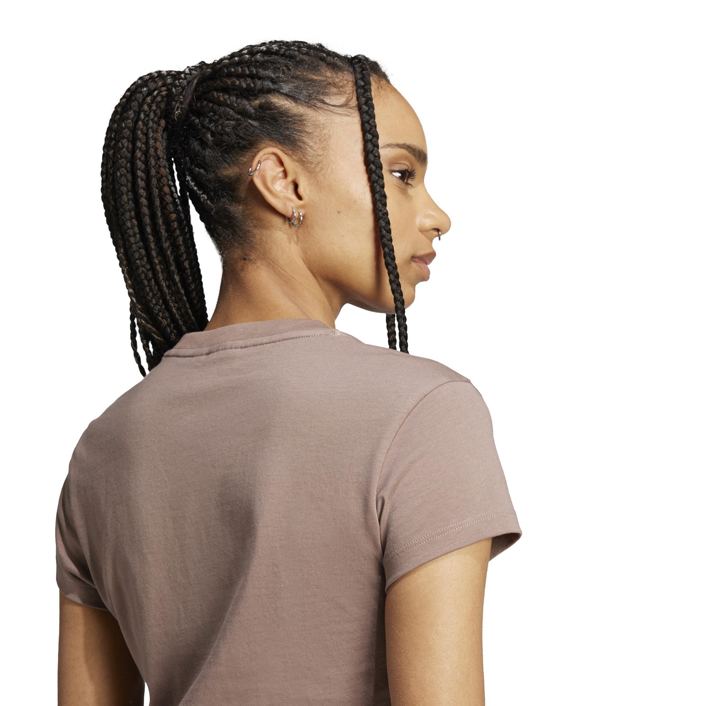 Essentials Slim T-Shirt, Brown, , large image number 3