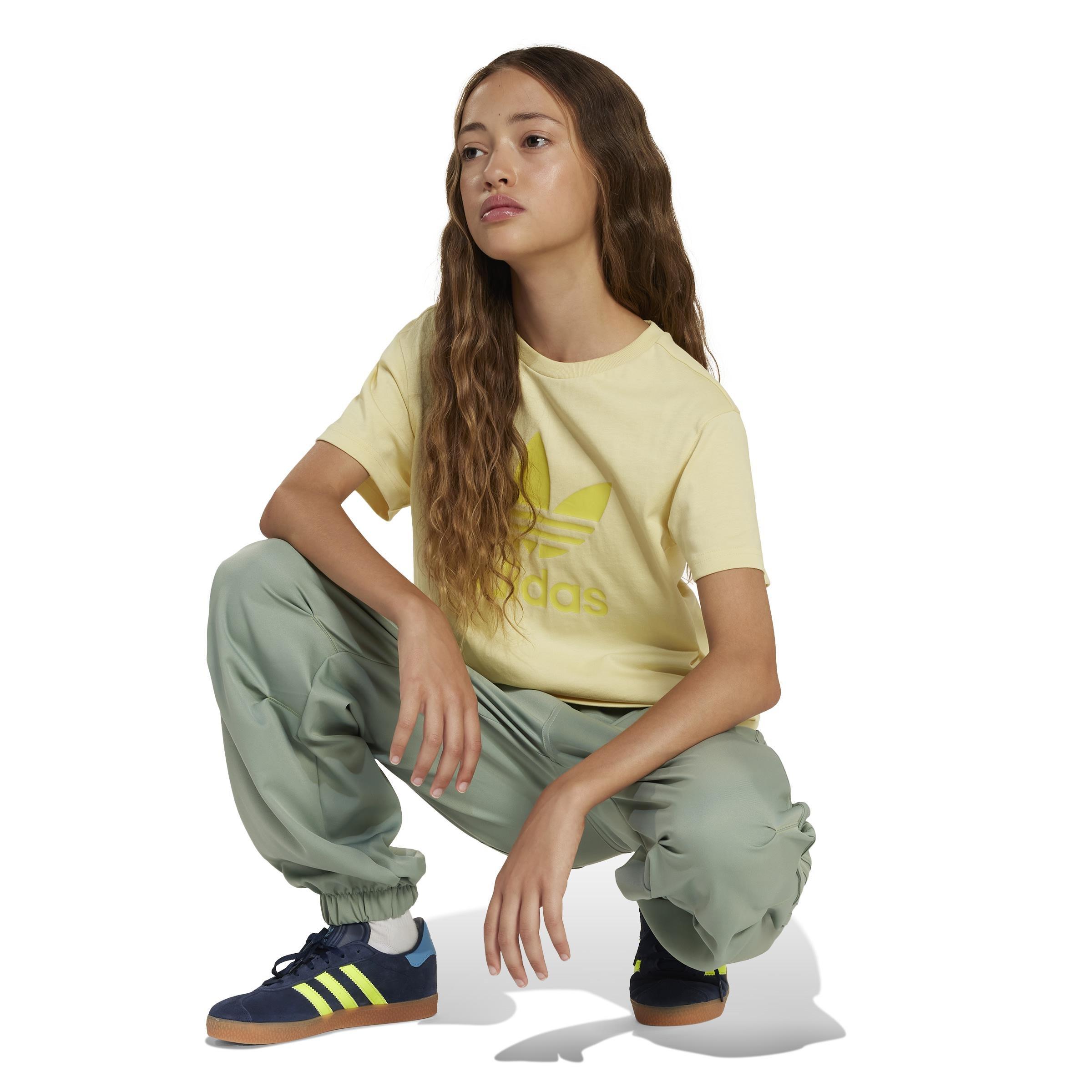 Unisex Kids Cargo Pants, Green, , large image number 6